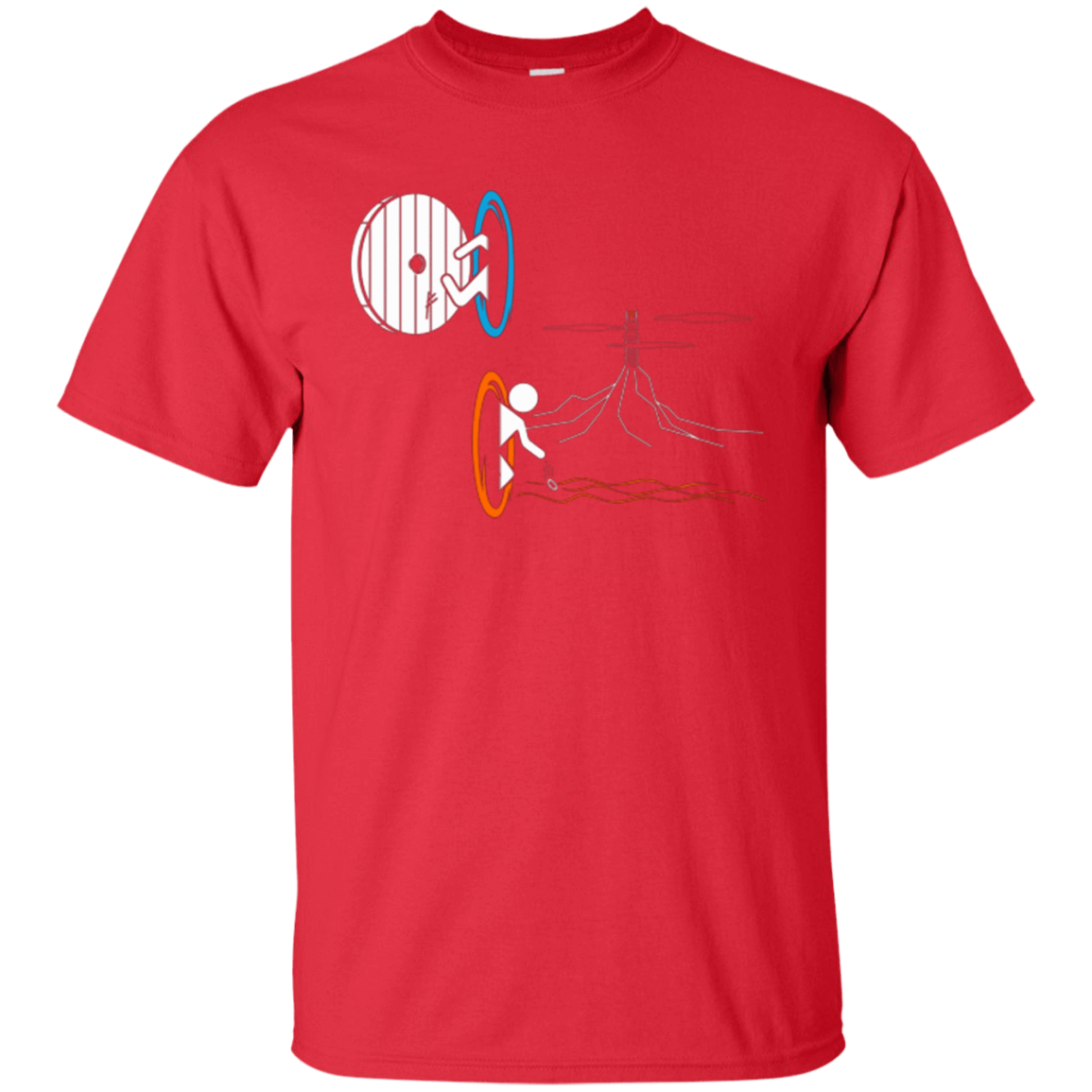 T-Shirts Red / Small Not a Simply Portal T-Shirt