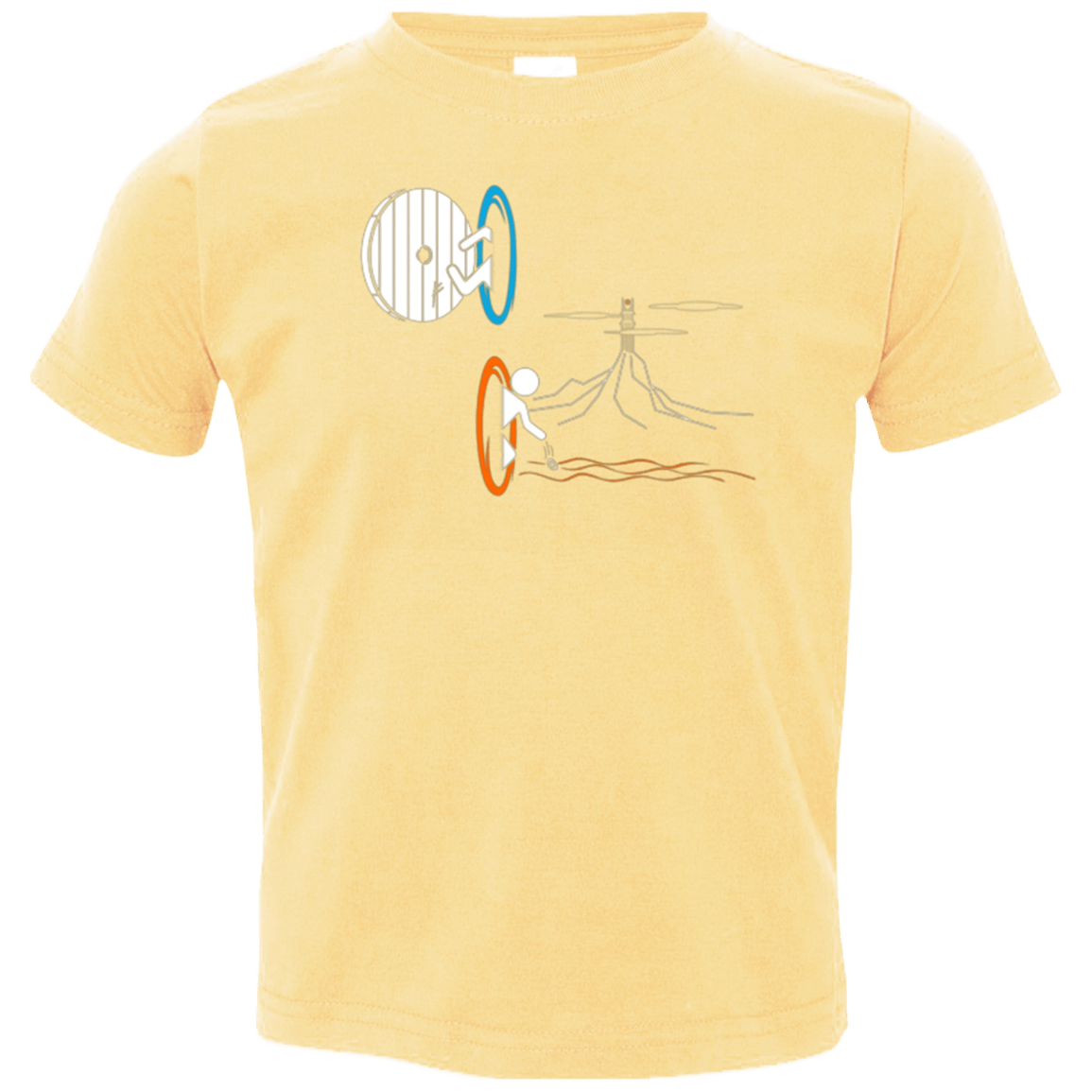 T-Shirts Butter / 2T Not a Simply Portal Toddler Premium T-Shirt