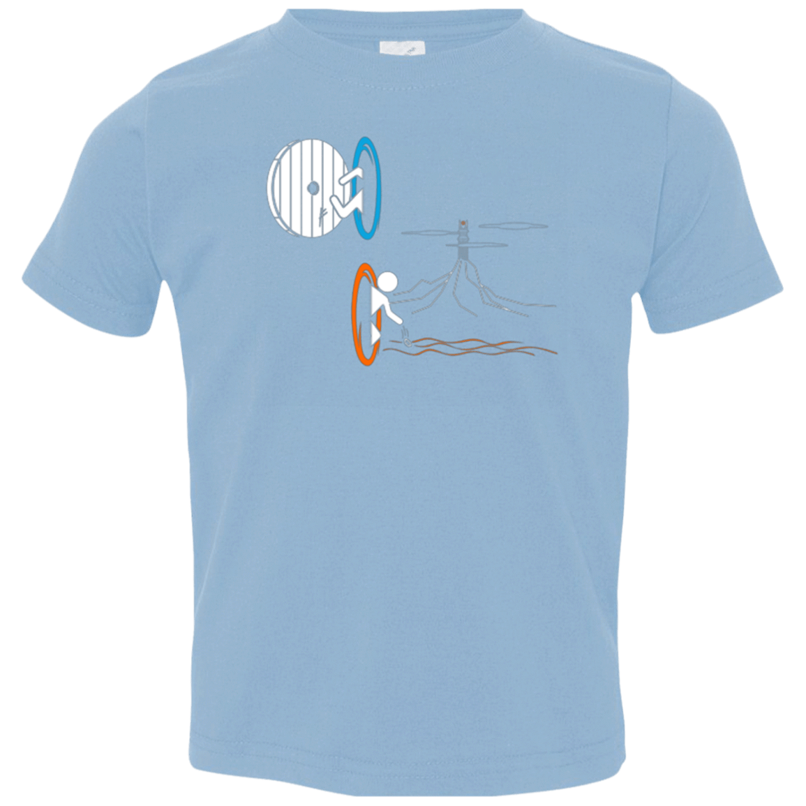 T-Shirts Light Blue / 2T Not a Simply Portal Toddler Premium T-Shirt