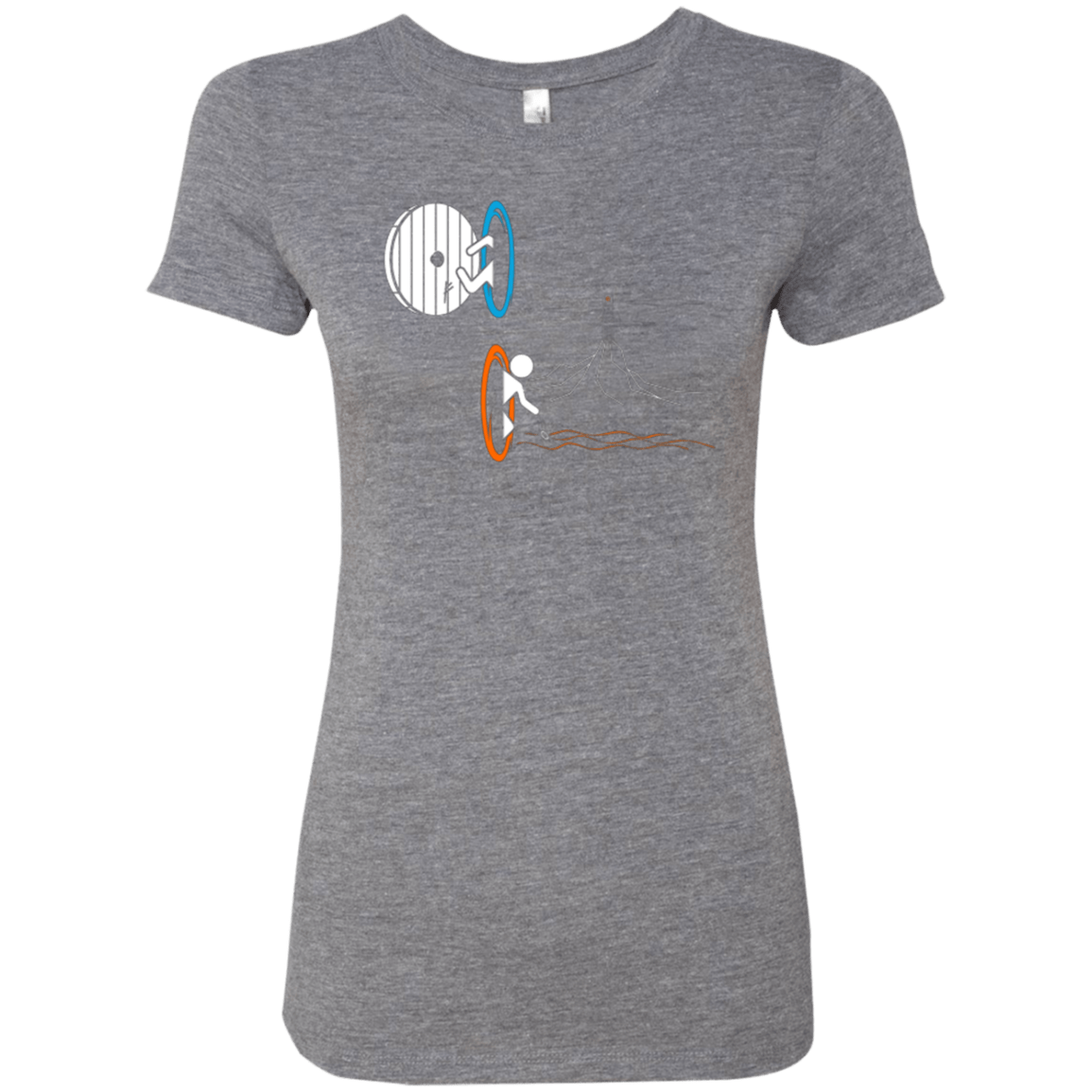 T-Shirts Premium Heather / Small Not a Simply Portal Women's Triblend T-Shirt