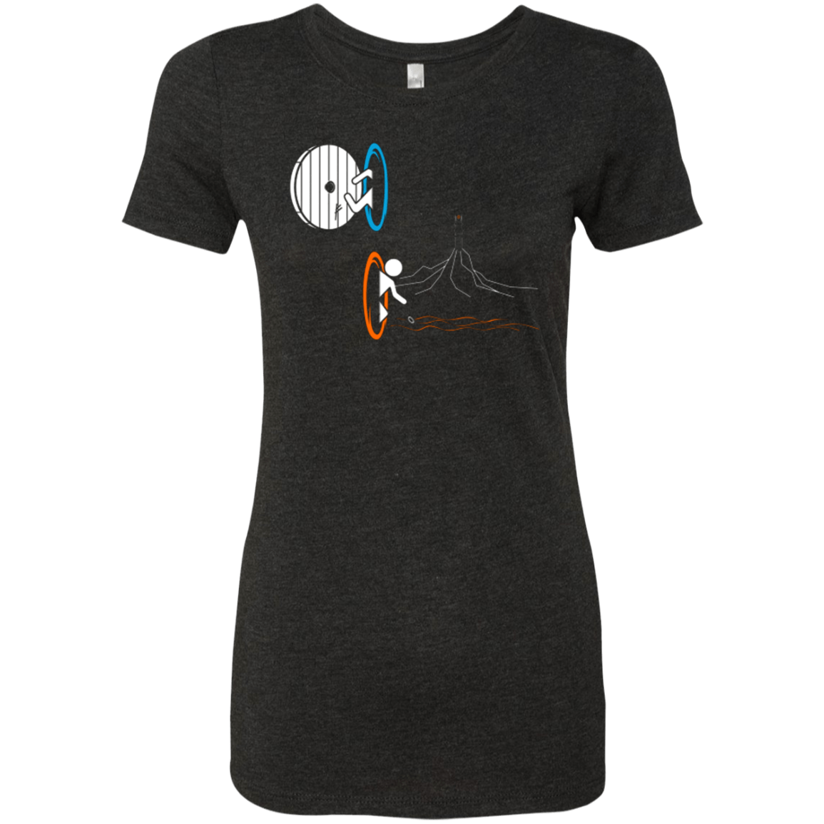 T-Shirts Vintage Black / Small Not a Simply Portal Women's Triblend T-Shirt