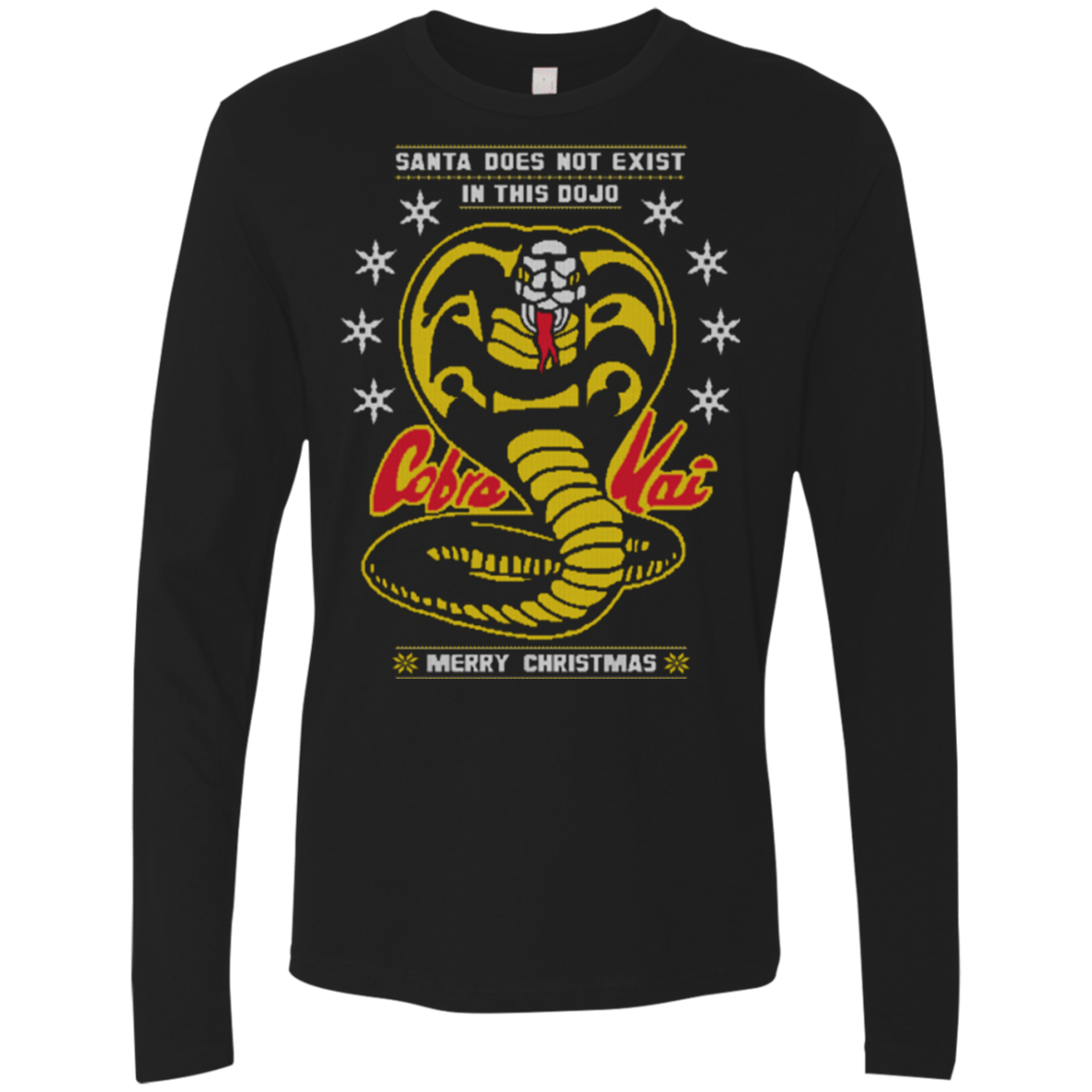 T-Shirts Black / Small NOT IN THIS DOJO Men's Premium Long Sleeve
