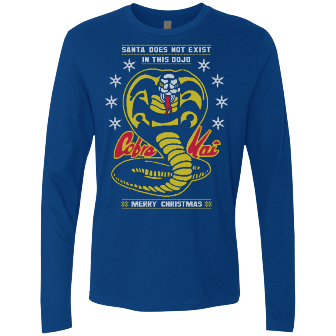 T-Shirts Royal / Small NOT IN THIS DOJO Men's Premium Long Sleeve