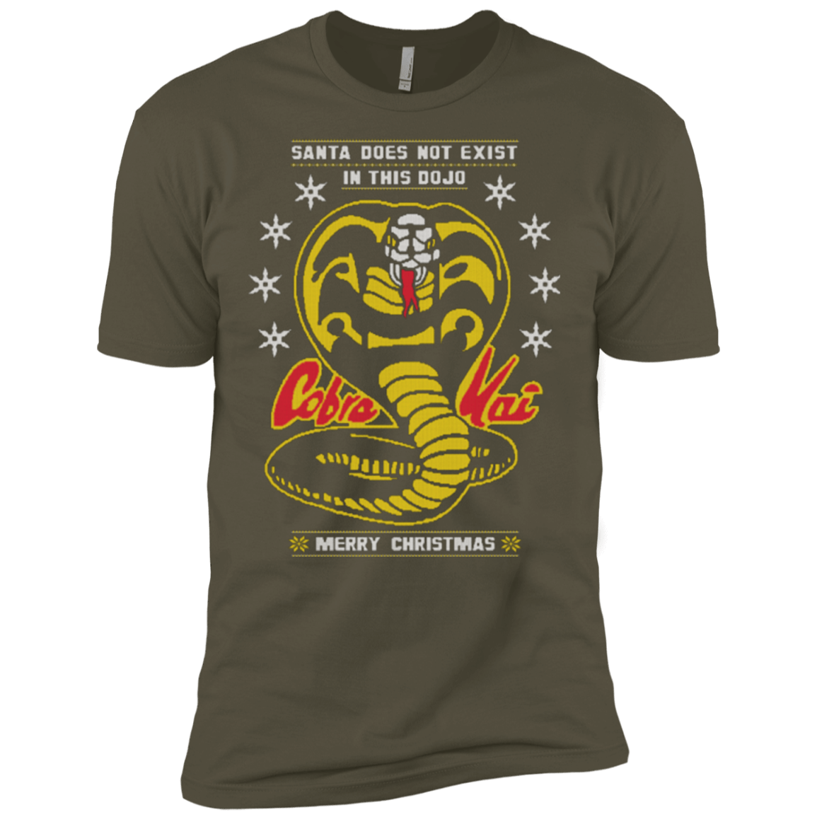 T-Shirts Military Green / X-Small NOT IN THIS DOJO Men's Premium T-Shirt