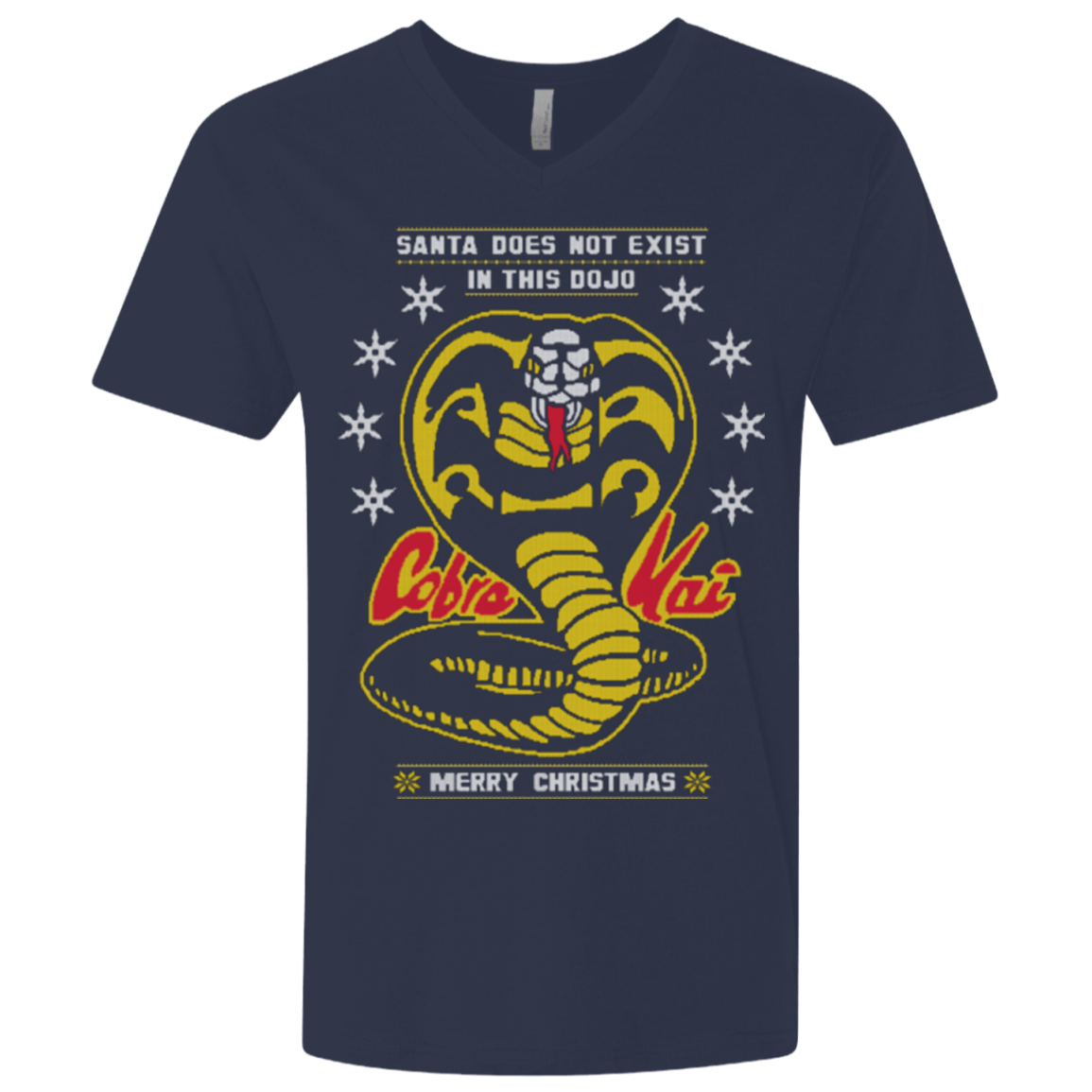 T-Shirts Midnight Navy / X-Small NOT IN THIS DOJO Men's Premium V-Neck