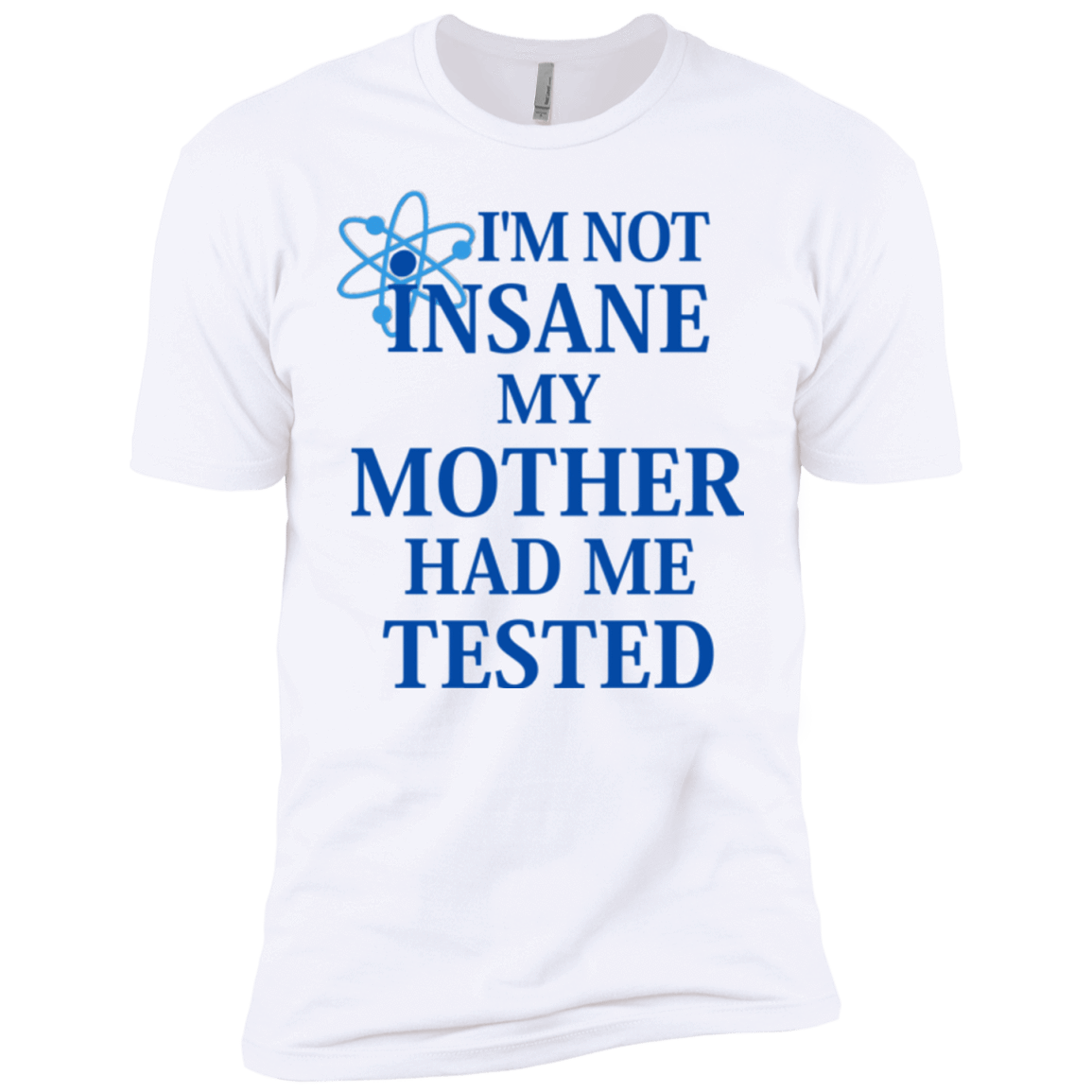 T-Shirts White / YXS Not insane Boys Premium T-Shirt