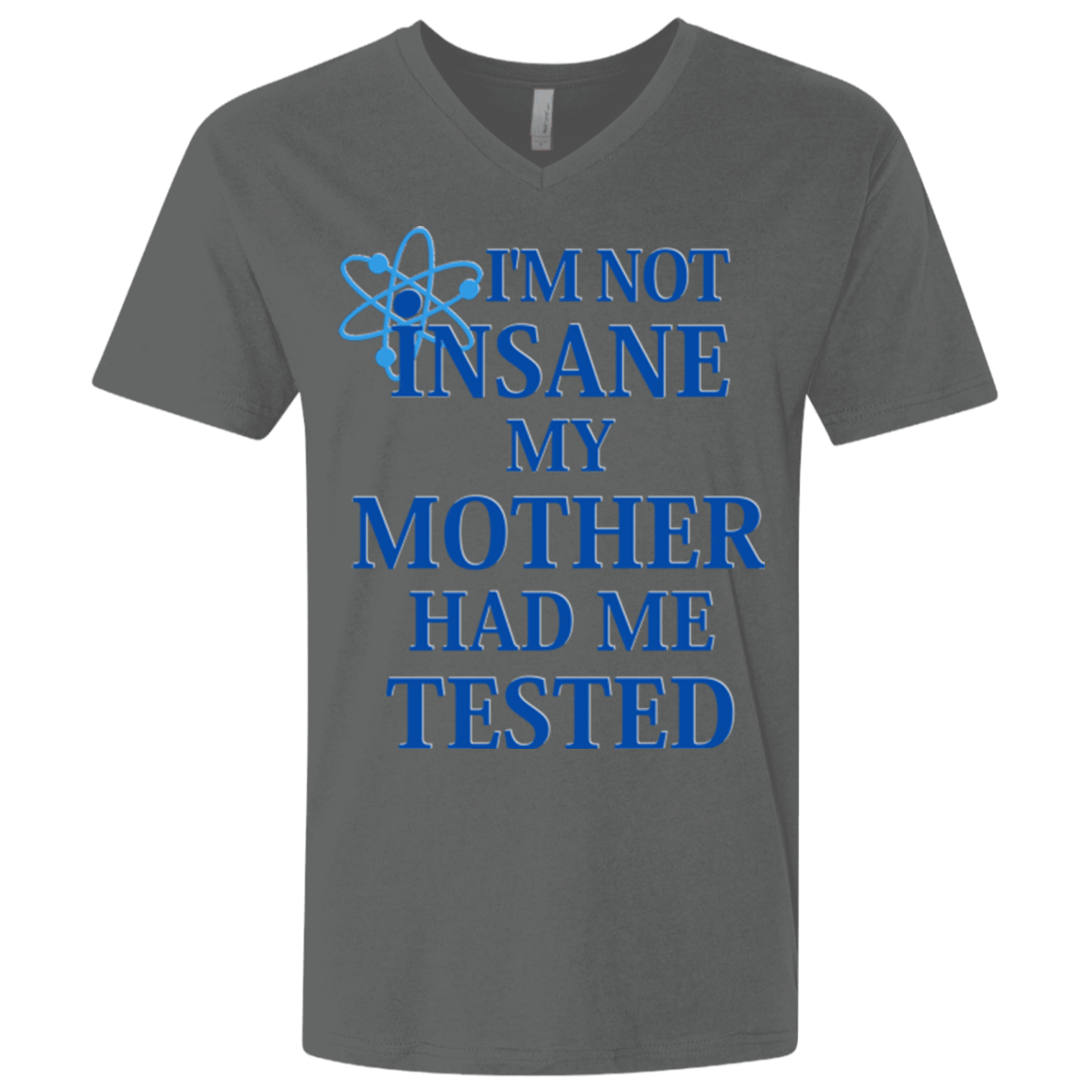 T-Shirts Heavy Metal / X-Small Not insane Men's Premium V-Neck