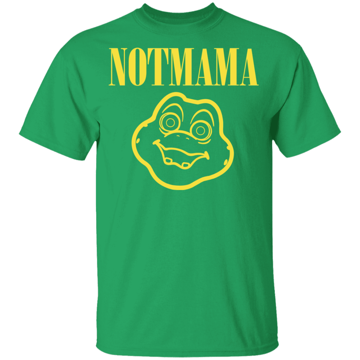 T-Shirts Irish Green / YXS Not Mama Youth T-Shirt
