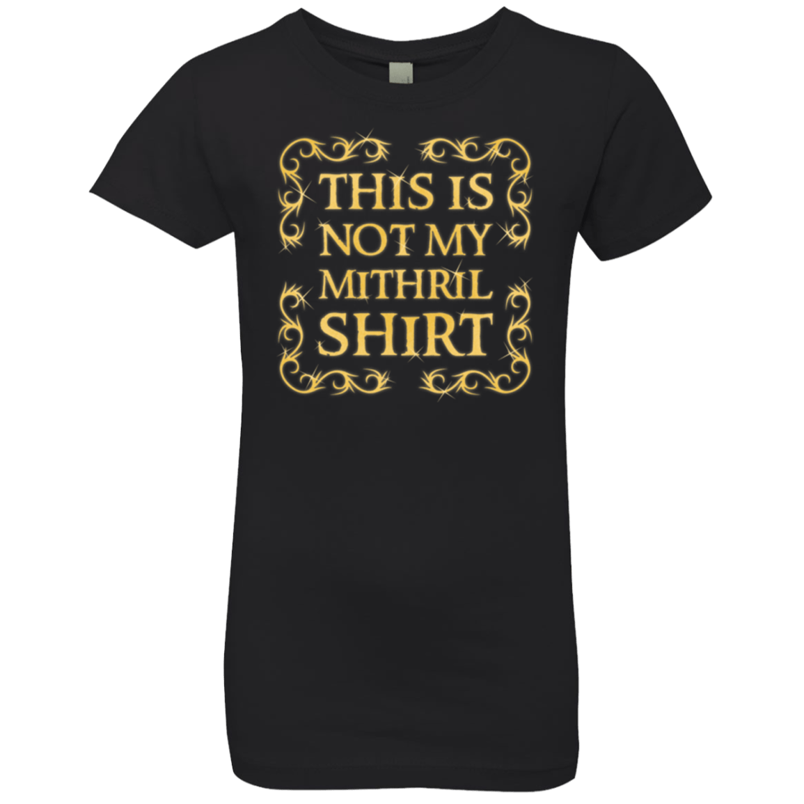 T-Shirts Black / YXS Not my shirt Girls Premium T-Shirt