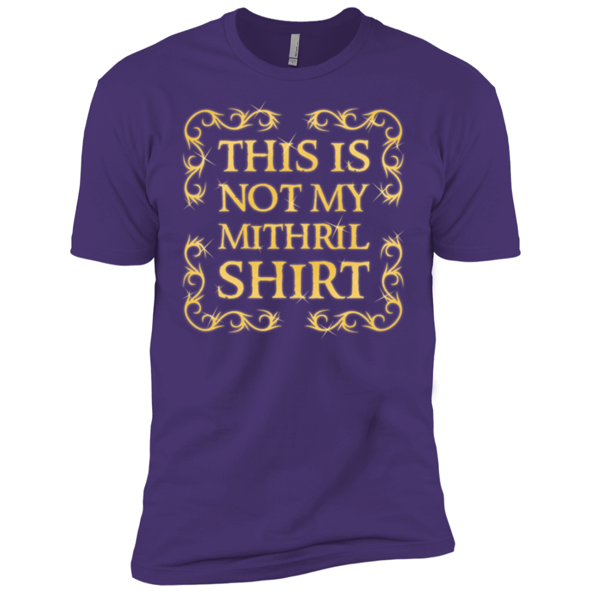 T-Shirts Purple / X-Small Not my shirt Men's Premium T-Shirt