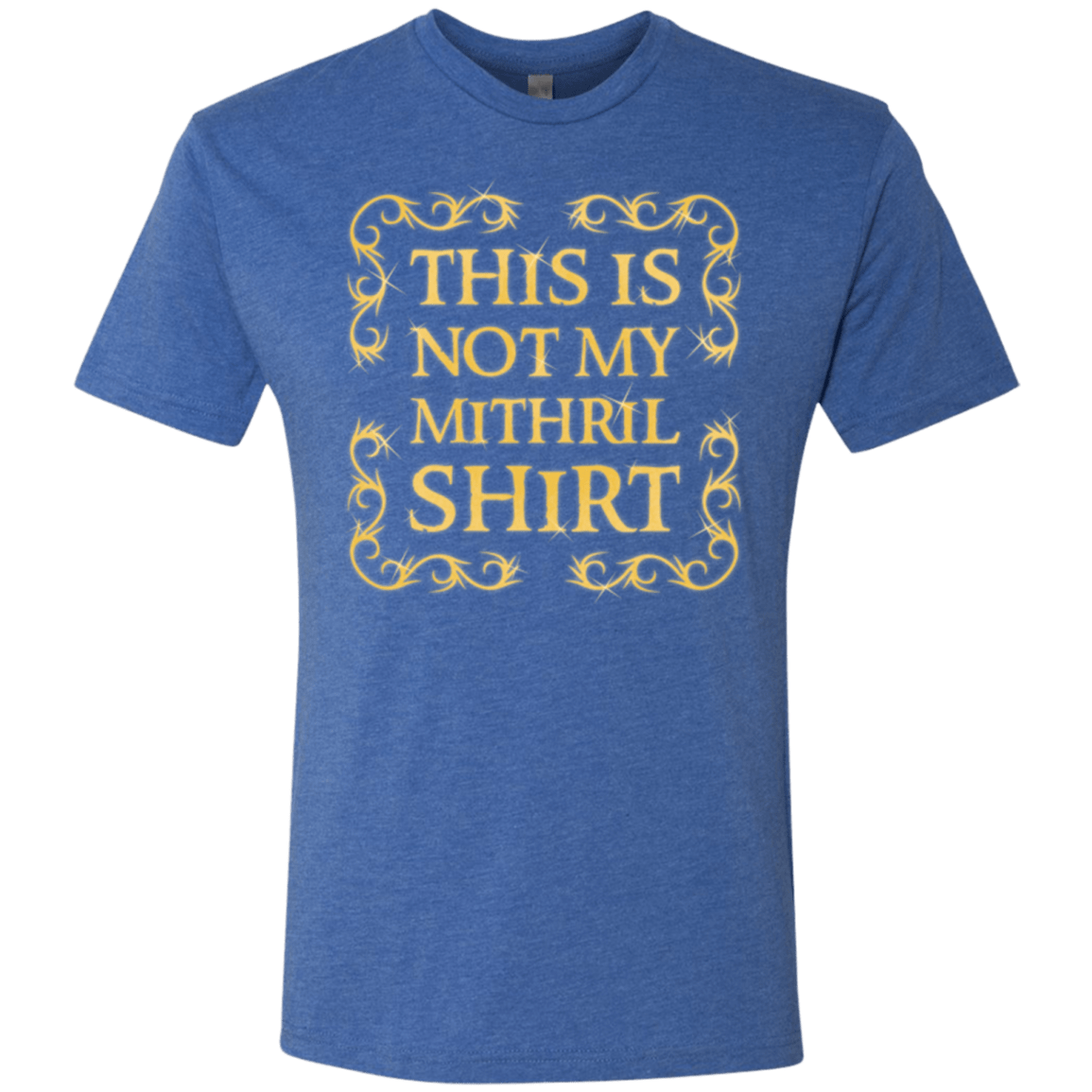 T-Shirts Vintage Royal / Small Not my shirt Men's Triblend T-Shirt