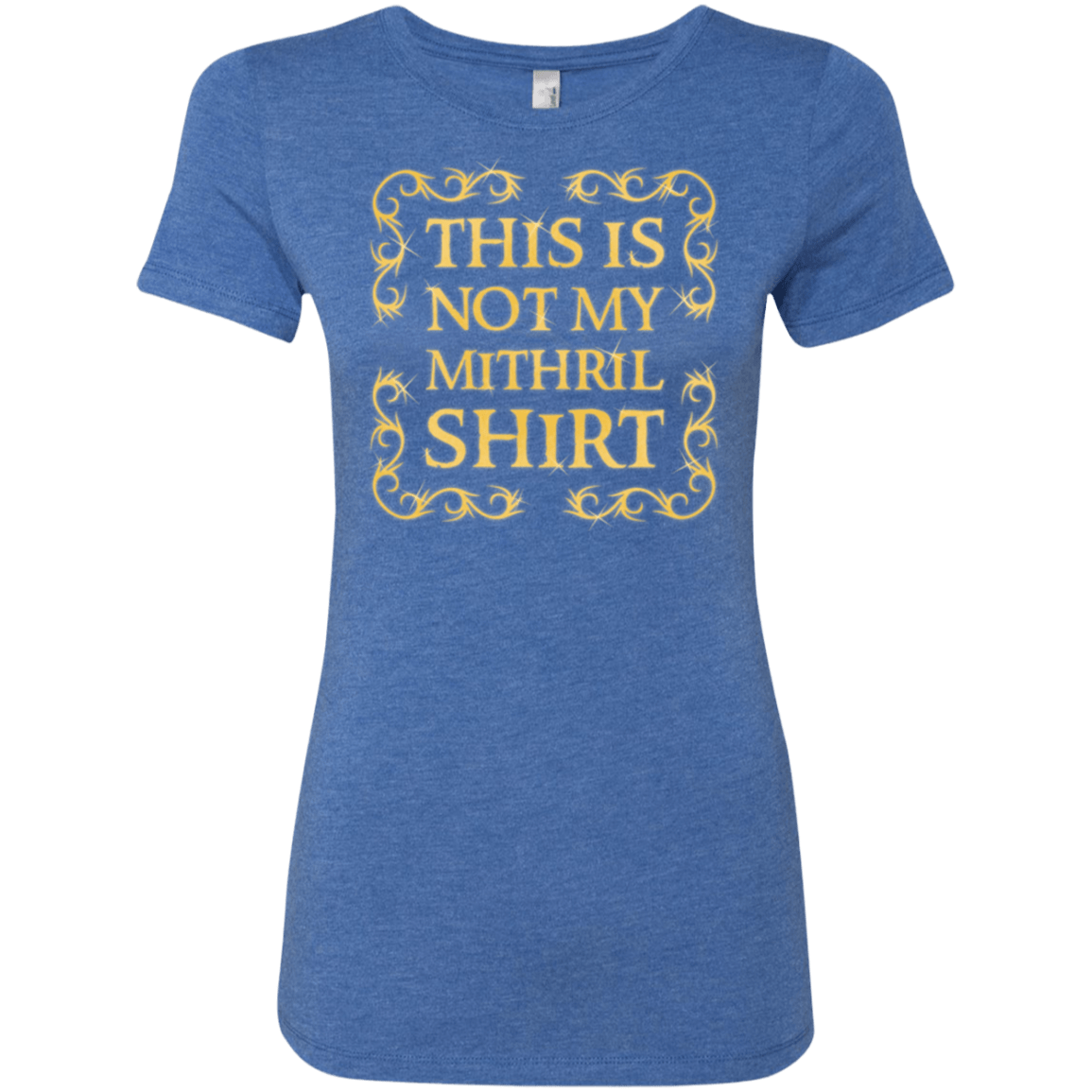 T-Shirts Vintage Royal / Small Not my shirt Women's Triblend T-Shirt