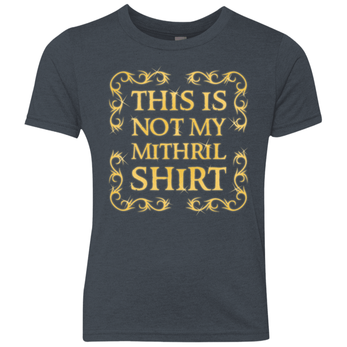 T-Shirts Vintage Navy / YXS Not my shirt Youth Triblend T-Shirt