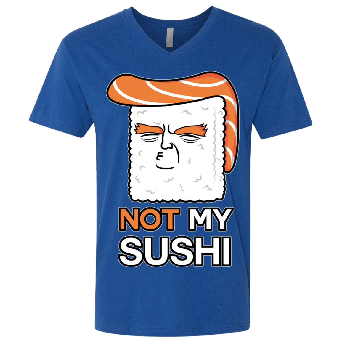 T-Shirts Royal / X-Small Not My Sushi Men's Premium V-Neck