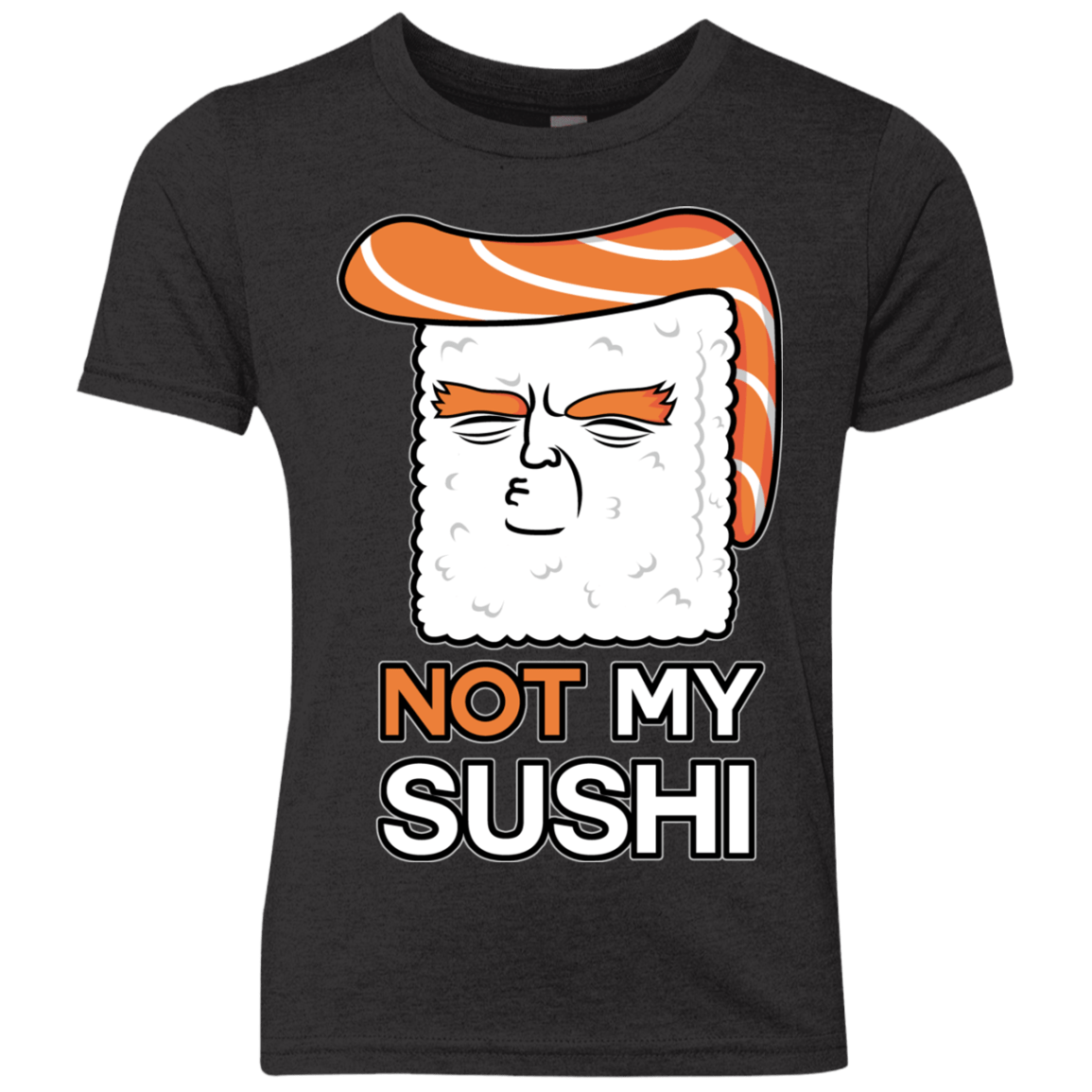 Not My Sushi Youth Triblend T-Shirt