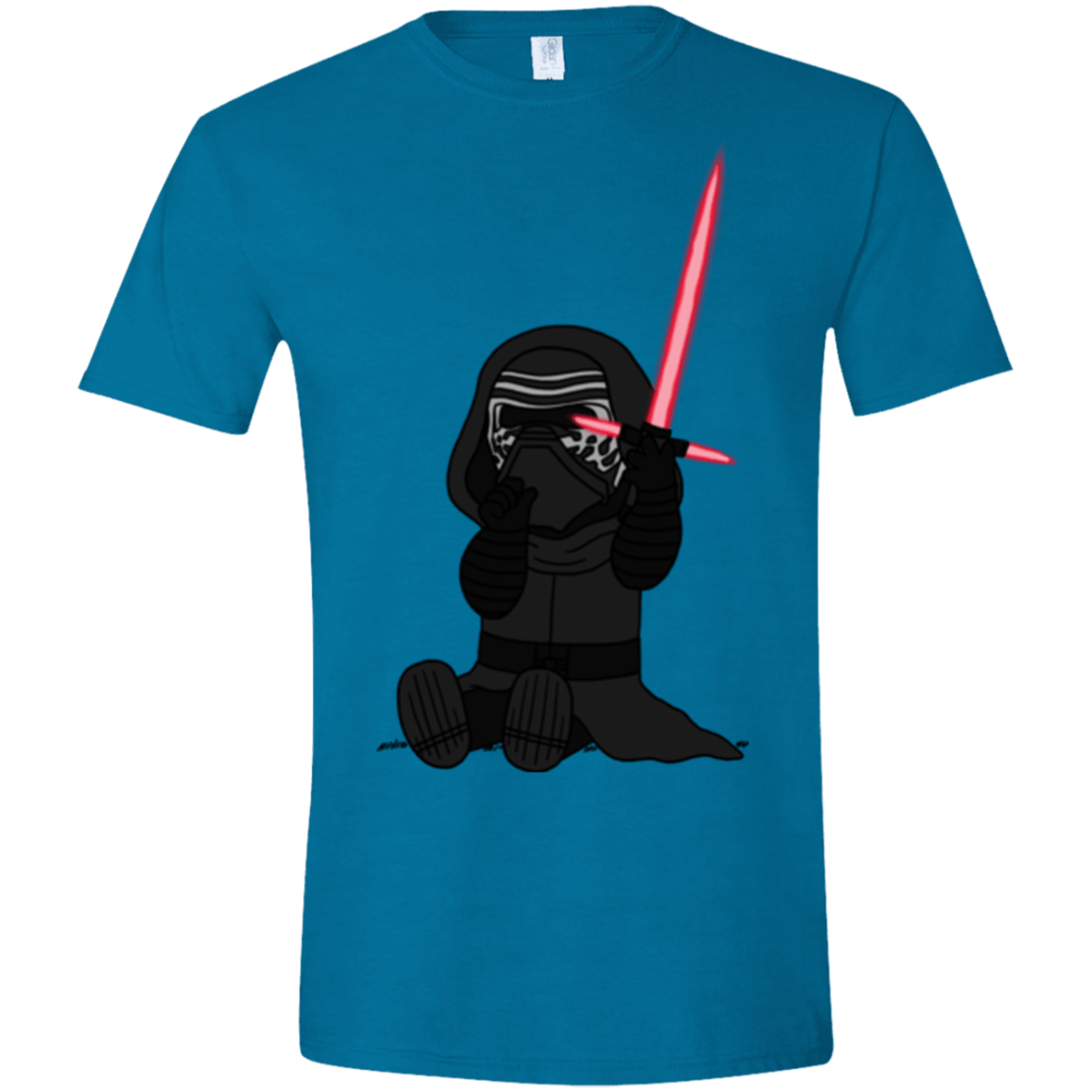 T-Shirts Antique Sapphire / S Not Secure Sword Men's Semi-Fitted Softstyle