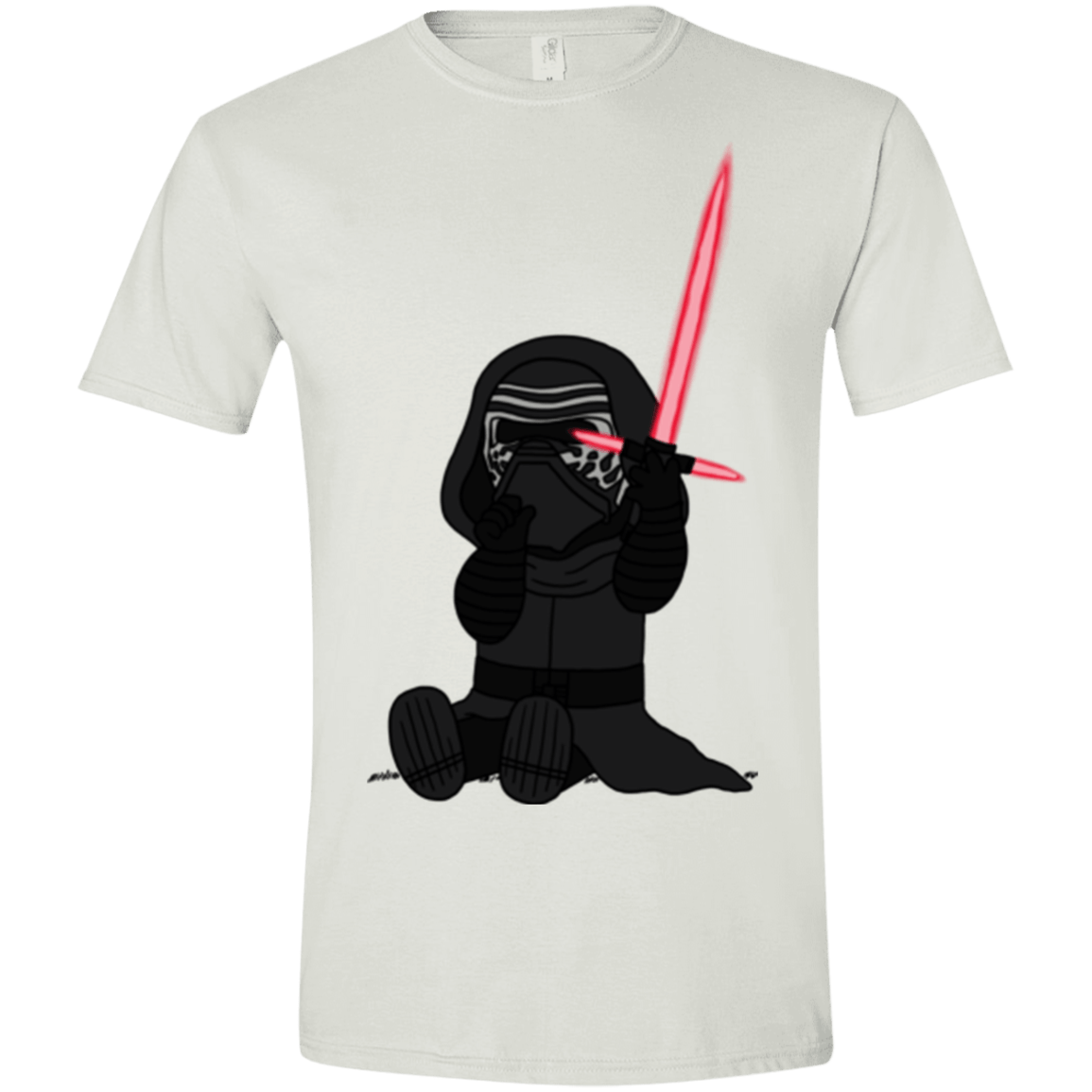 T-Shirts White / X-Small Not Secure Sword Men's Semi-Fitted Softstyle