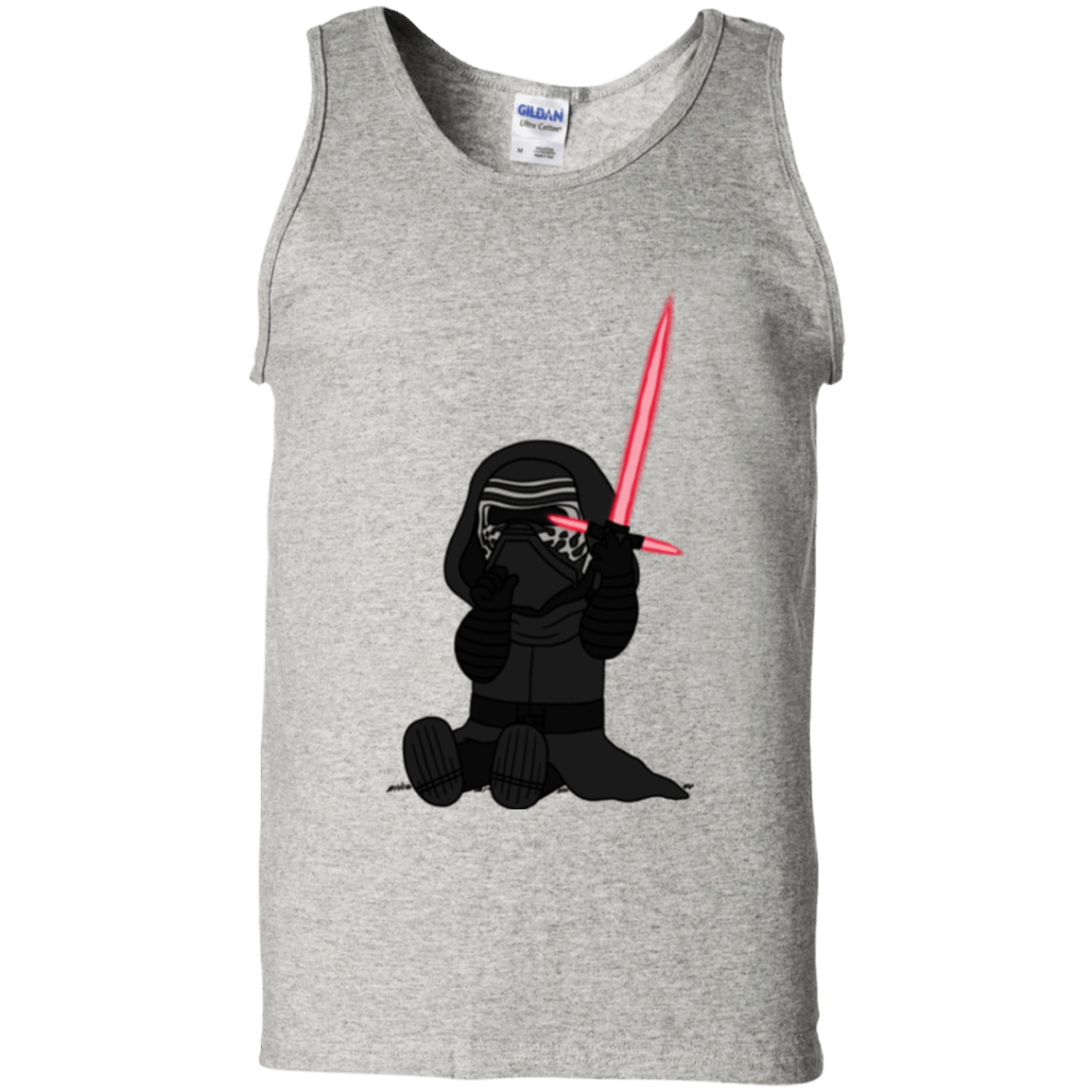 T-Shirts Ash / S Not Secure Sword Men's Tank Top