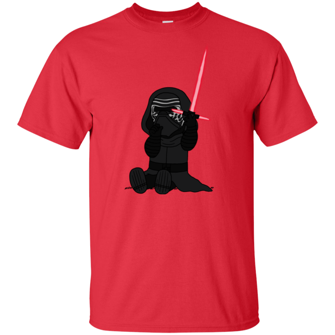 T-Shirts Red / XLT Not Secure Sword Tall T-Shirt