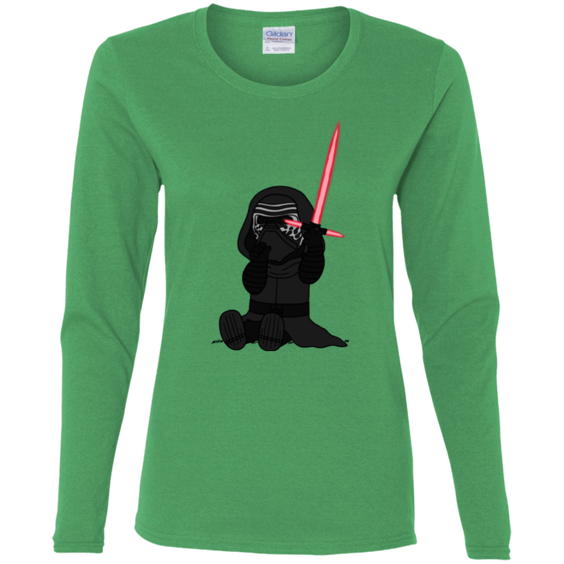 T-Shirts Irish Green / S Not Secure Sword Women's Long Sleeve T-Shirt