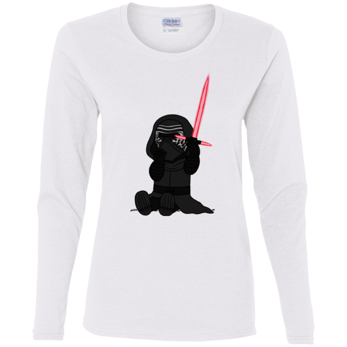 T-Shirts White / S Not Secure Sword Women's Long Sleeve T-Shirt
