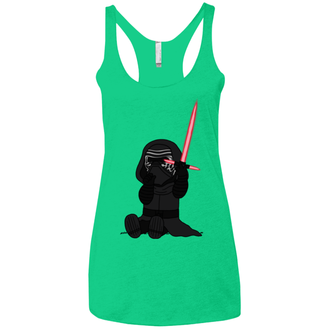 T-Shirts Envy / X-Small Not Secure Sword Women's Triblend Racerback Tank