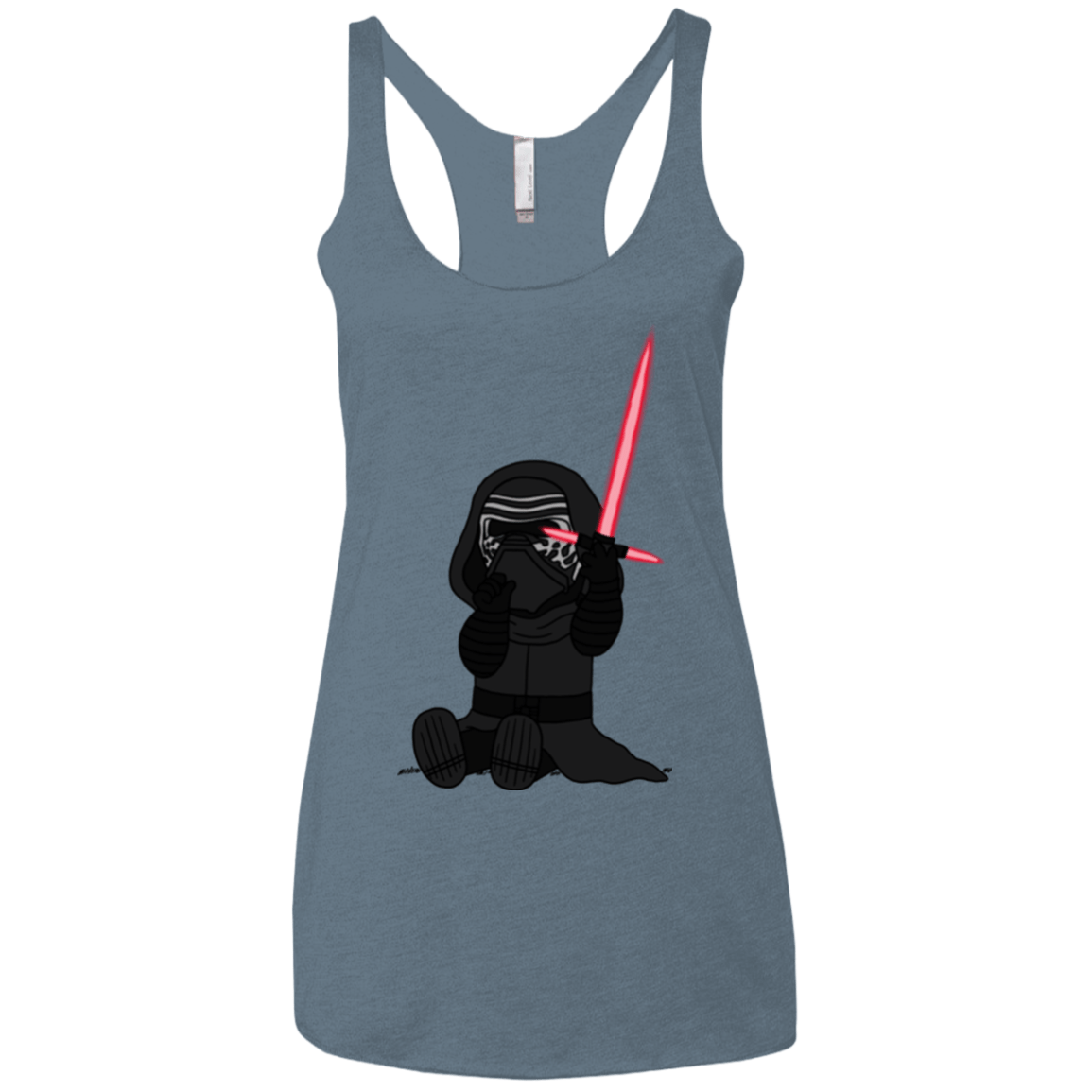 T-Shirts Indigo / X-Small Not Secure Sword Women's Triblend Racerback Tank