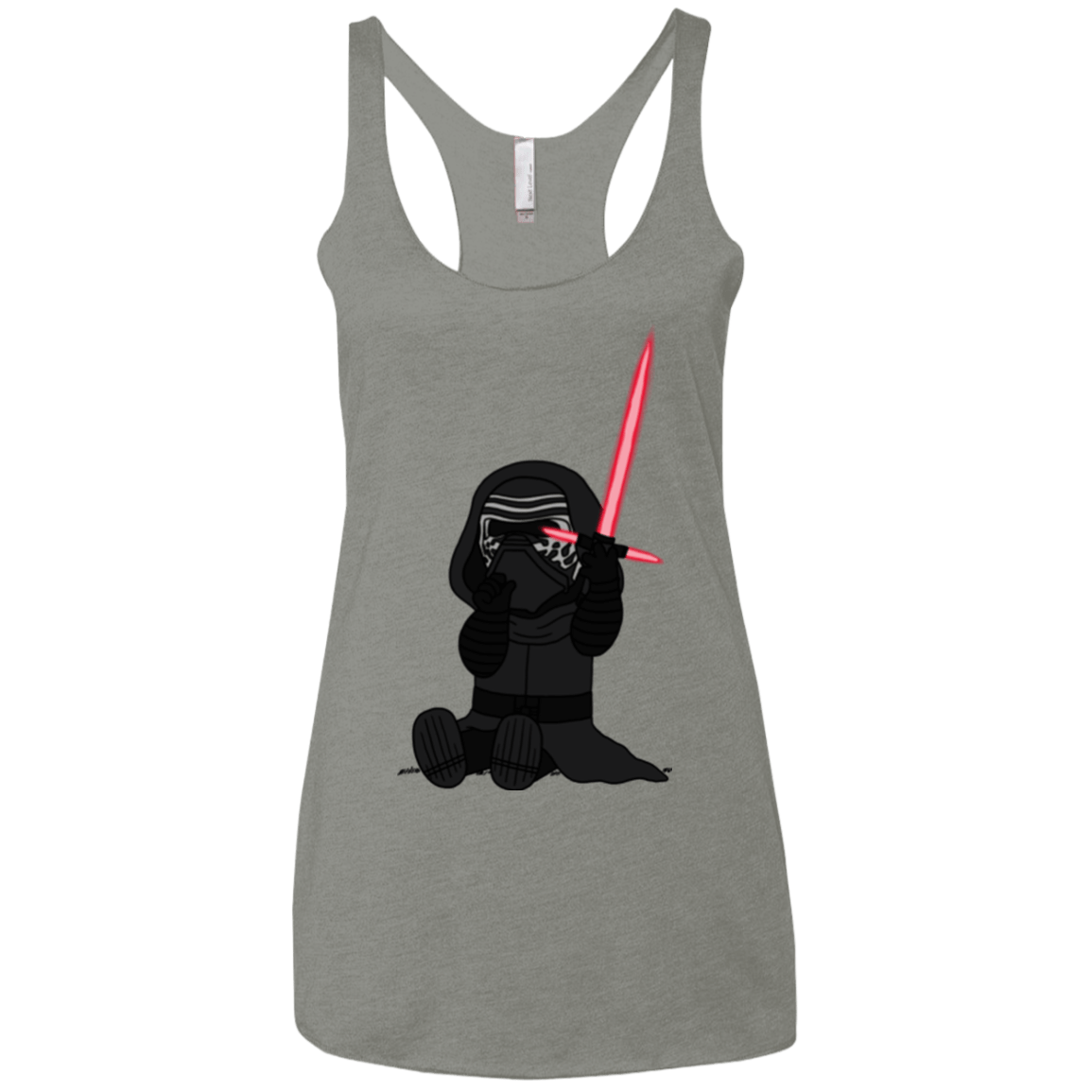 T-Shirts Venetian Grey / X-Small Not Secure Sword Women's Triblend Racerback Tank