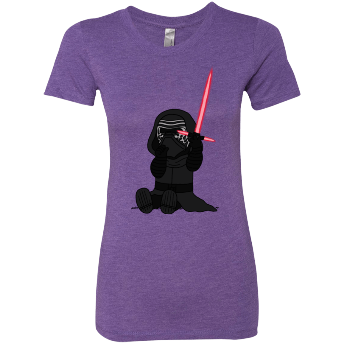 T-Shirts Purple Rush / S Not Secure Sword Women's Triblend T-Shirt