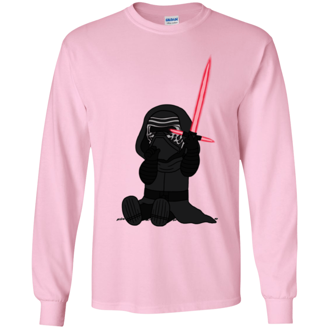 T-Shirts Light Pink / YS Not Secure Sword Youth Long Sleeve T-Shirt