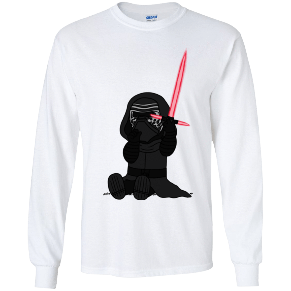 T-Shirts White / YS Not Secure Sword Youth Long Sleeve T-Shirt