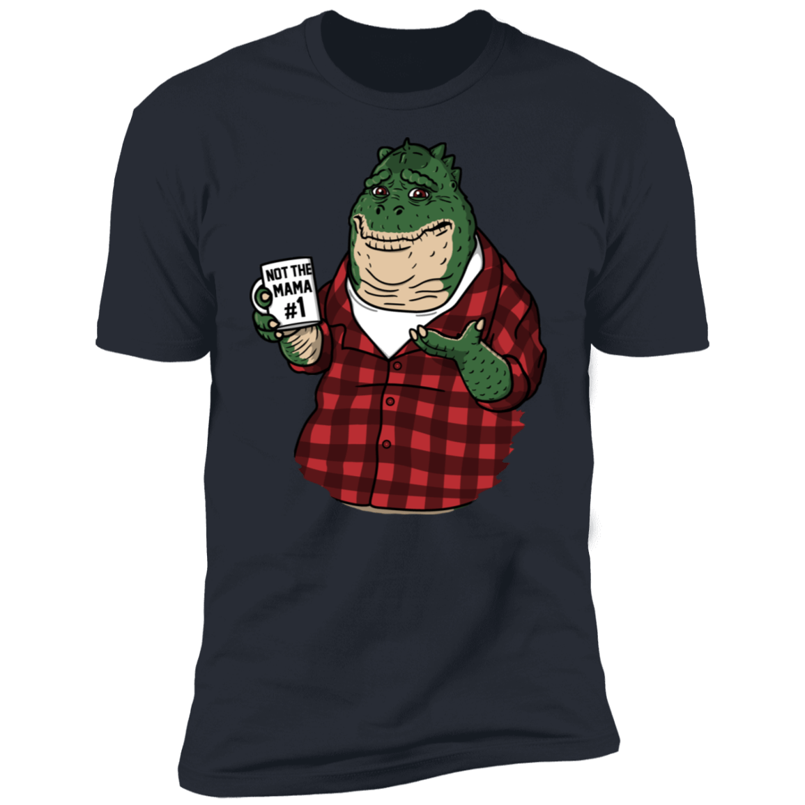 T-Shirts Indigo / S Not The Mama Men's Premium T-Shirt