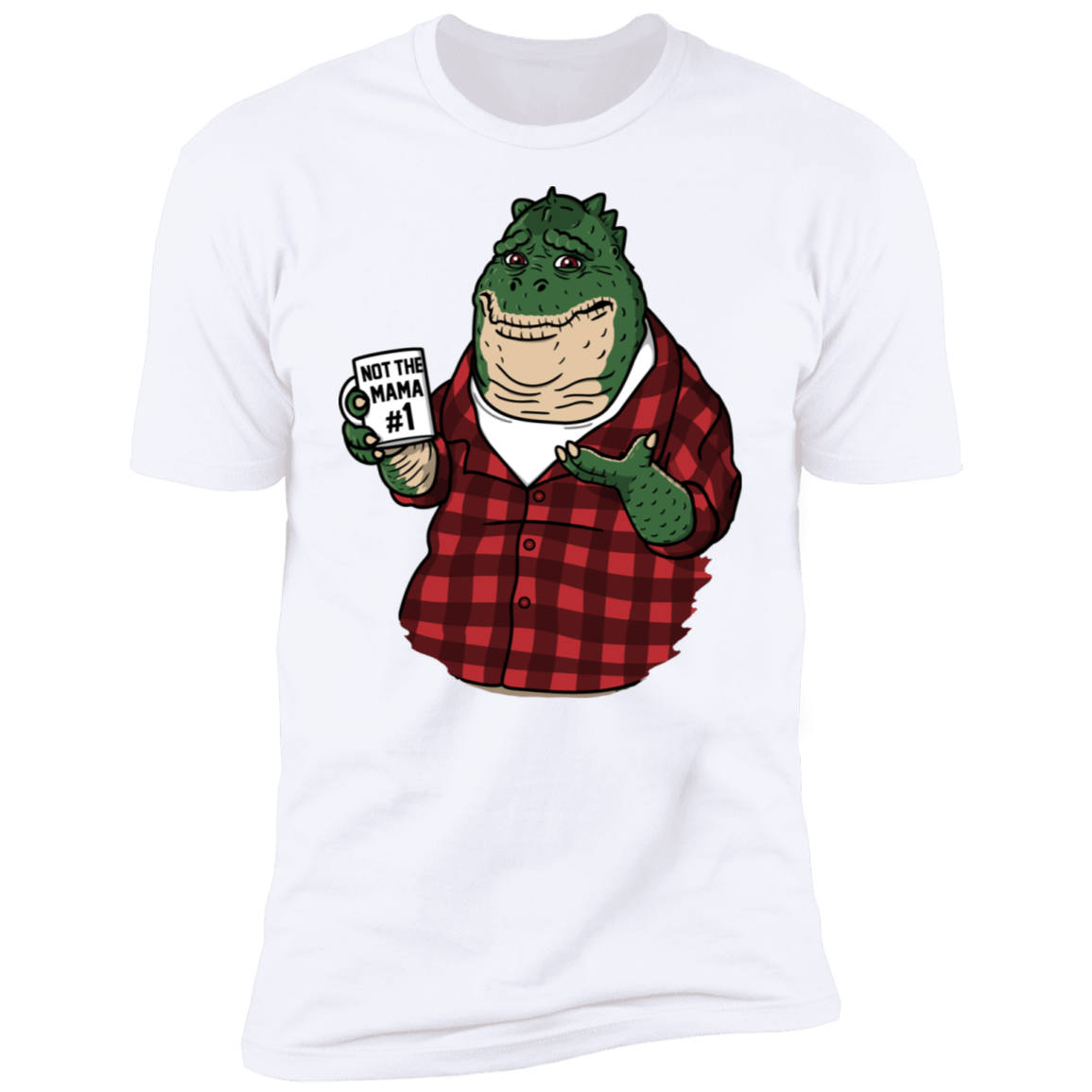 T-Shirts White / S Not The Mama Men's Premium T-Shirt