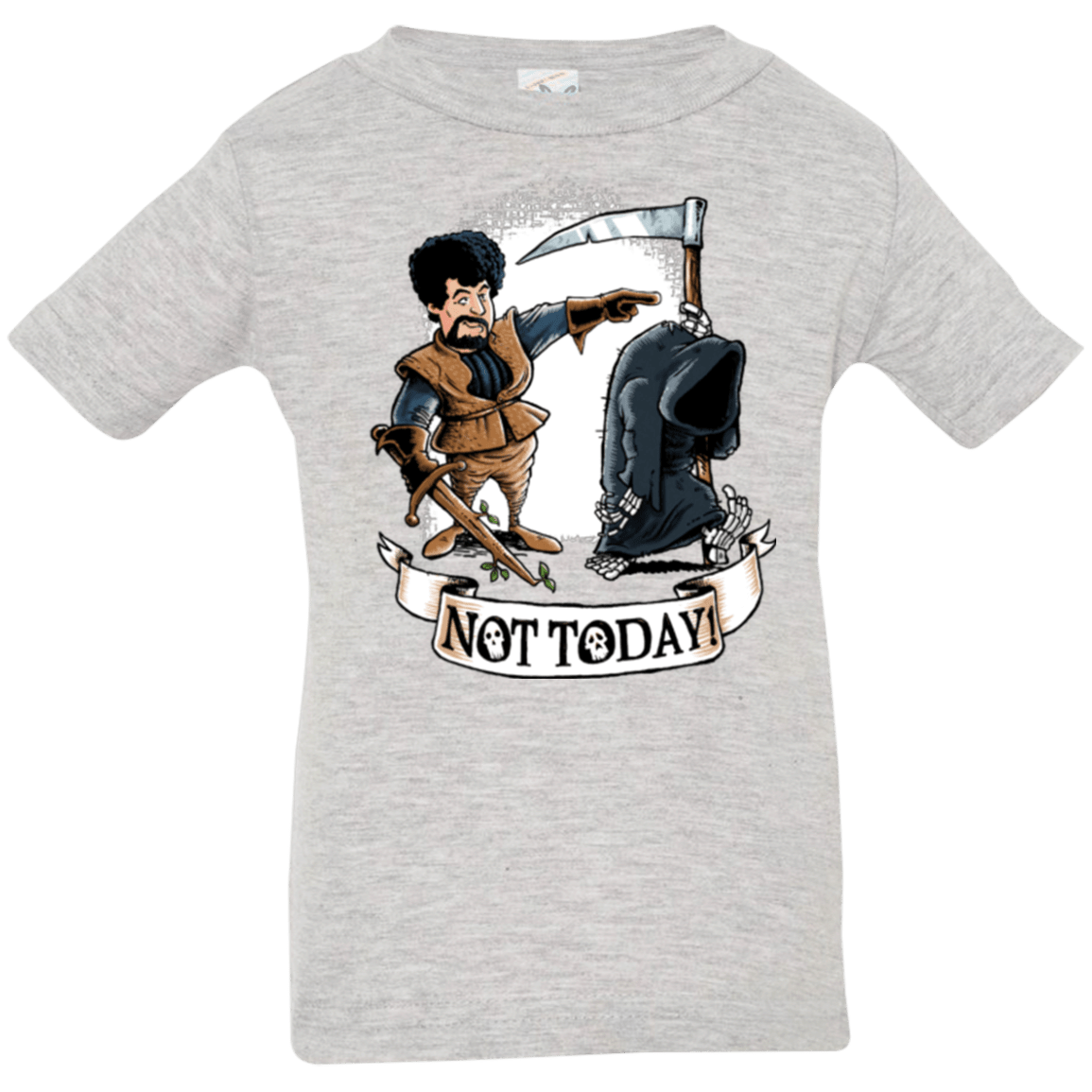 T-Shirts Heather / 6 Months Not Today Infant Premium T-Shirt