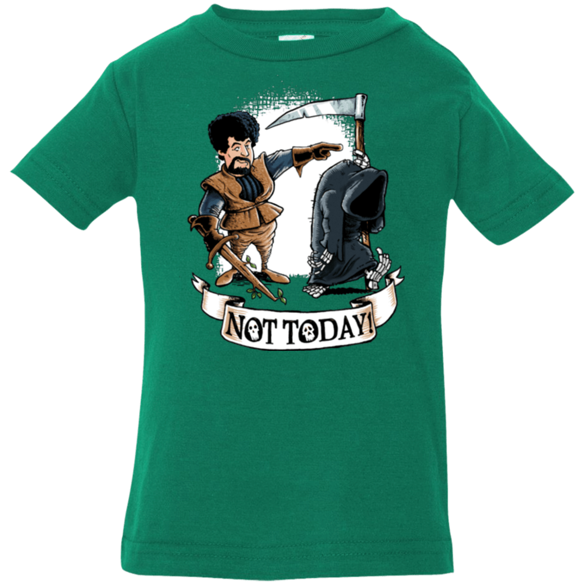 T-Shirts Kelly / 6 Months Not Today Infant Premium T-Shirt