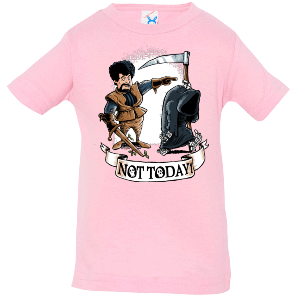 T-Shirts Pink / 6 Months Not Today Infant Premium T-Shirt