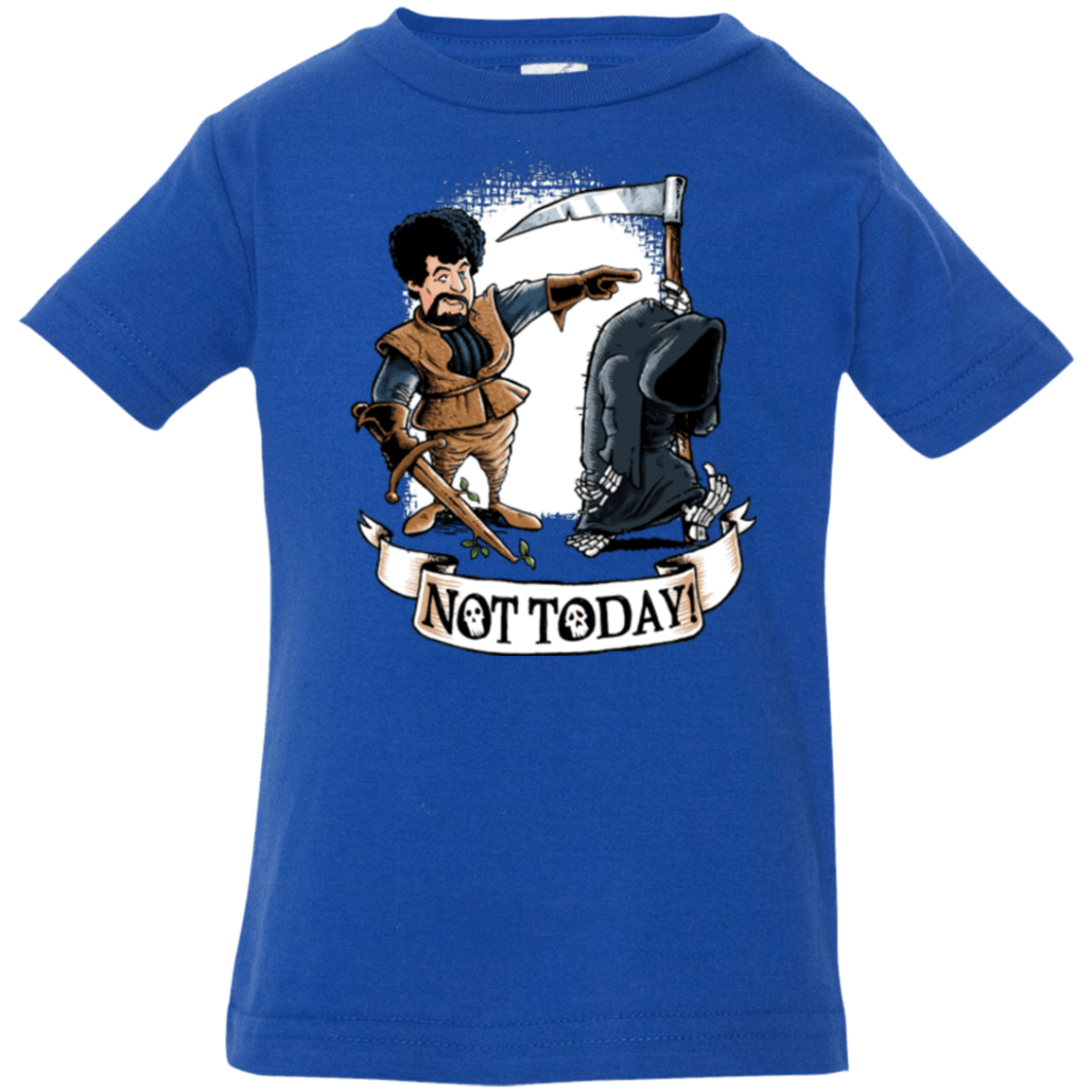T-Shirts Royal / 6 Months Not Today Infant Premium T-Shirt