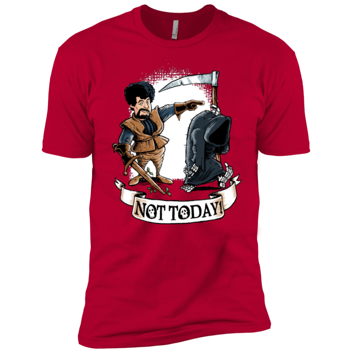 T-Shirts Red / X-Small Not Today Men's Premium T-Shirt
