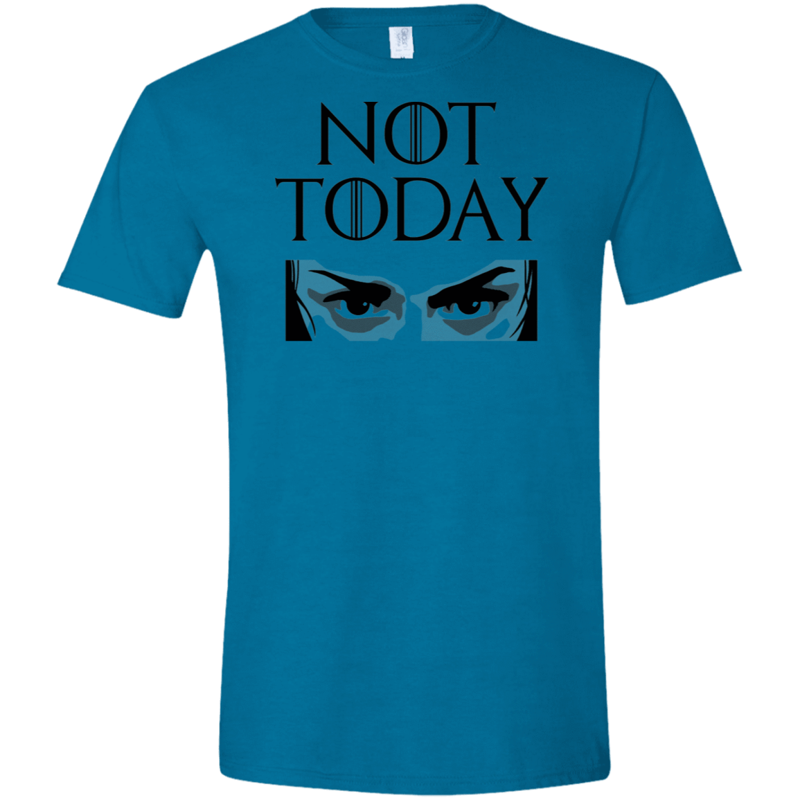 T-Shirts Antique Sapphire / S Not Today Men's Semi-Fitted Softstyle