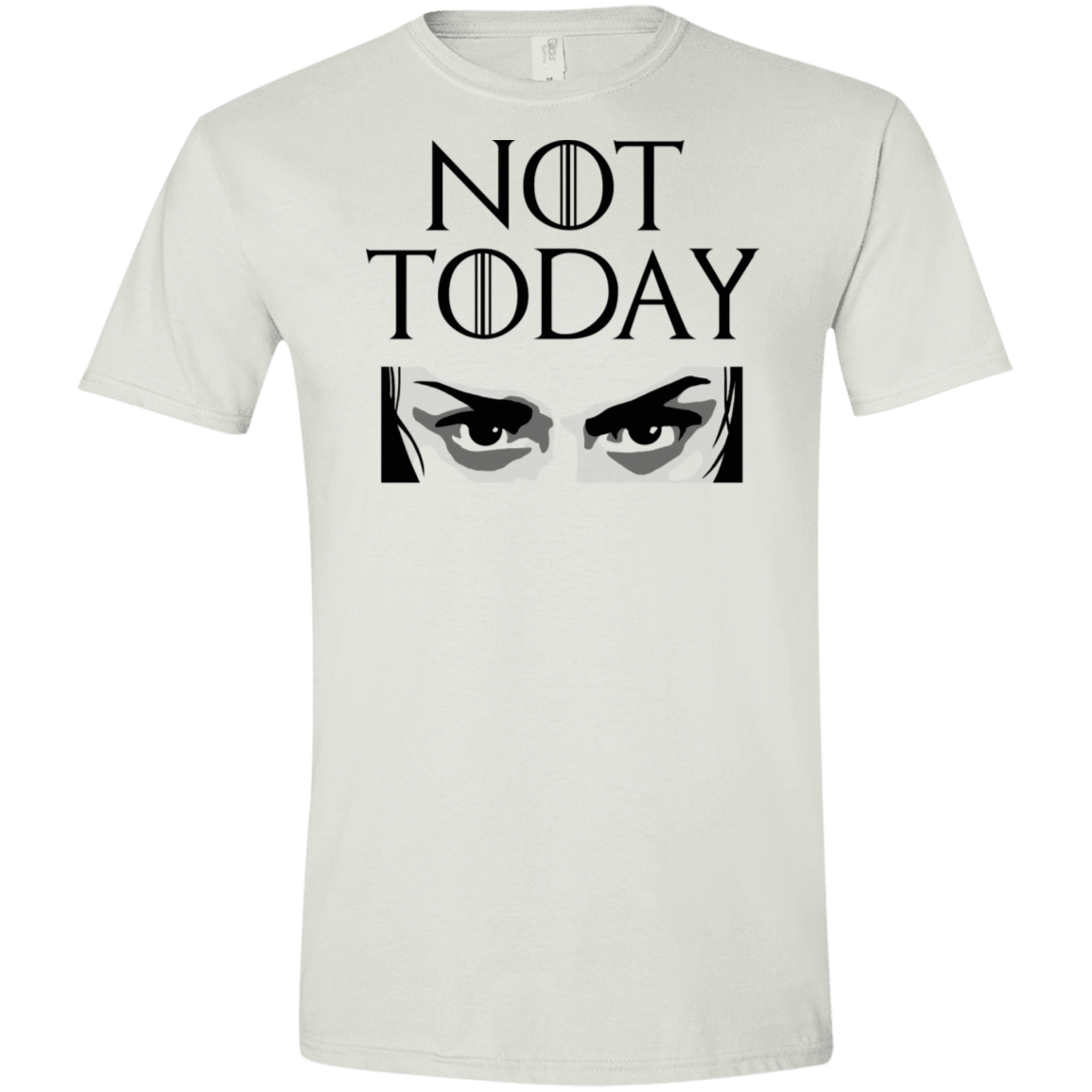 T-Shirts White / X-Small Not Today Men's Semi-Fitted Softstyle