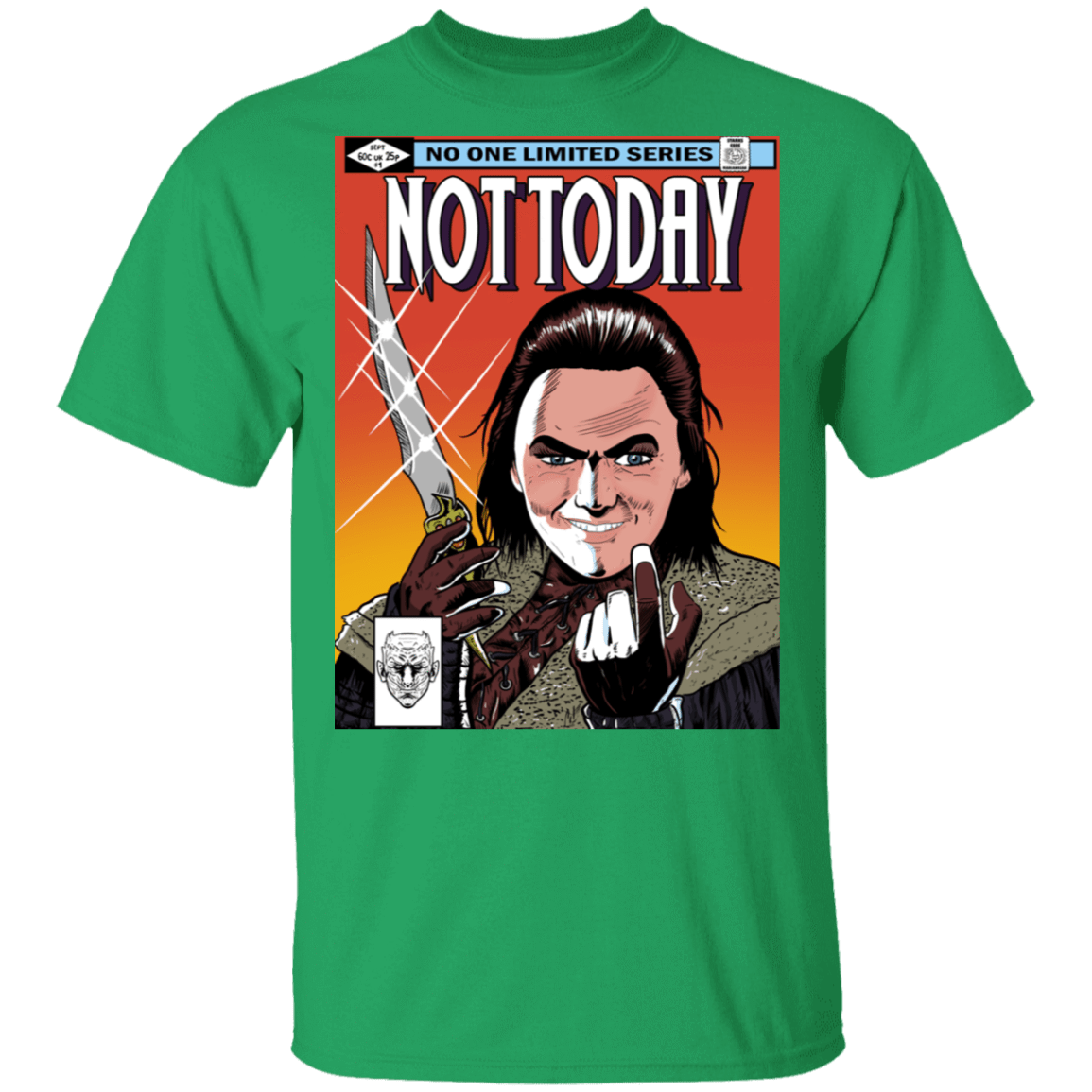 T-Shirts Irish Green / S Not Today T-Shirt
