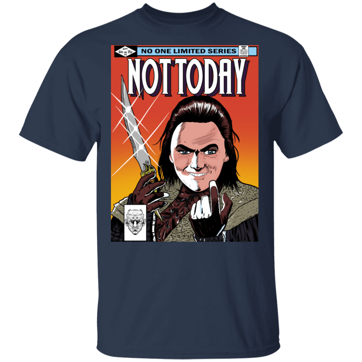 T-Shirts Navy / S Not Today T-Shirt