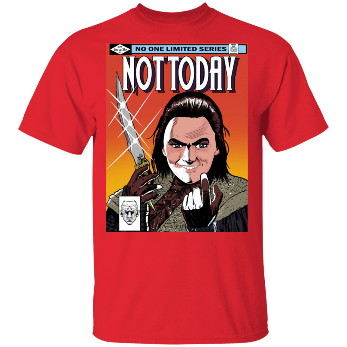 T-Shirts Red / S Not Today T-Shirt