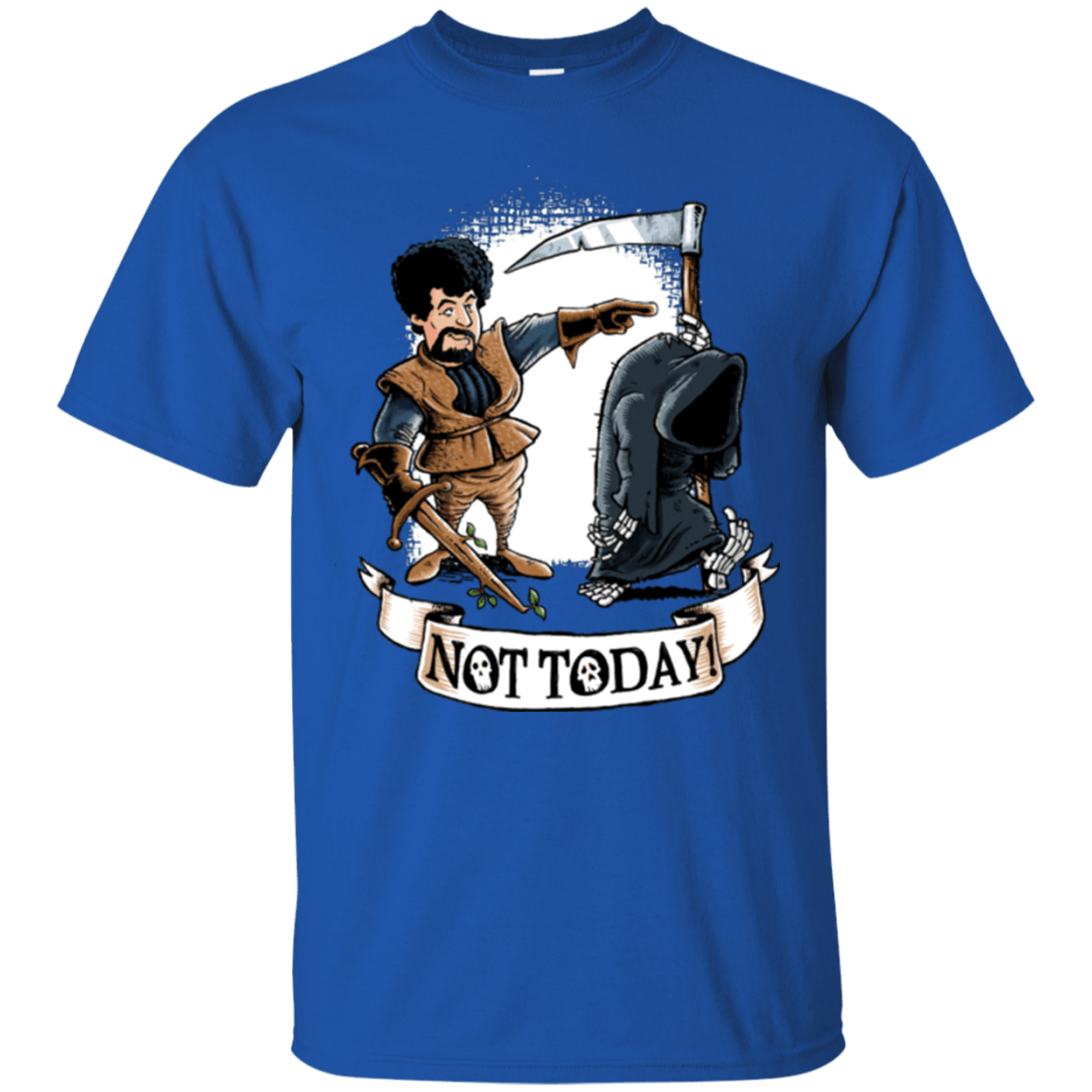 T-Shirts Royal / Small Not Today T-Shirt