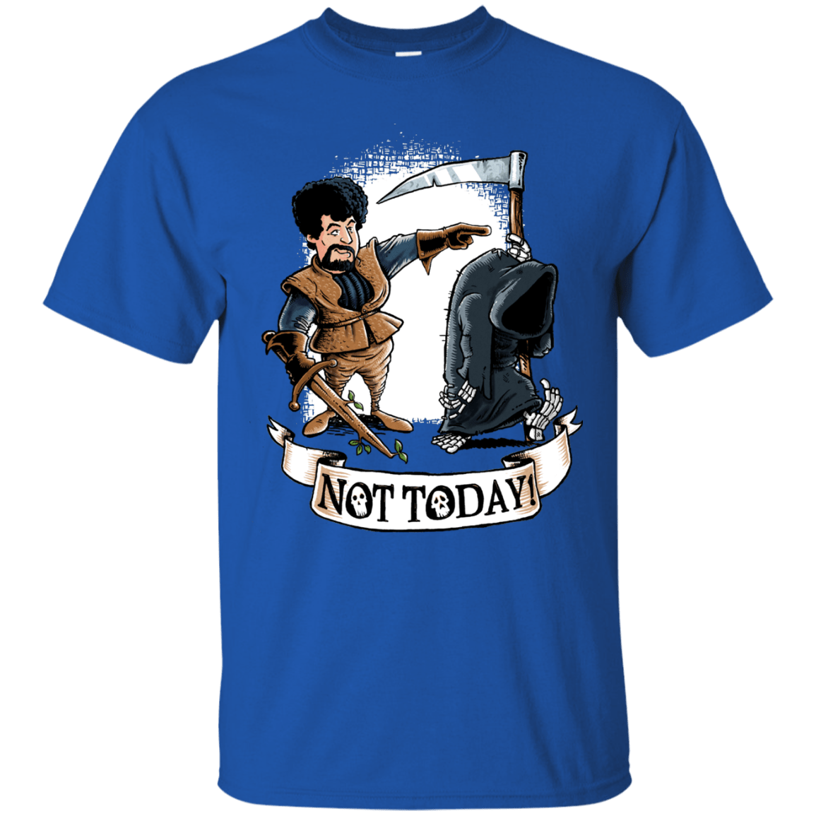 T-Shirts Royal / Small Not Today T-Shirt