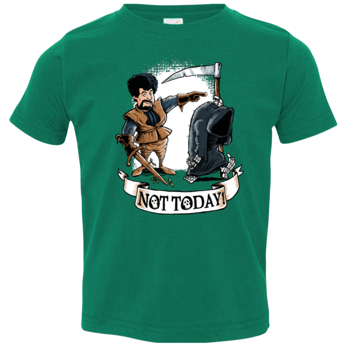 T-Shirts Kelly / 2T Not Today Toddler Premium T-Shirt