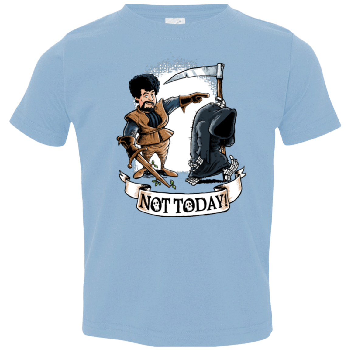 T-Shirts Light Blue / 2T Not Today Toddler Premium T-Shirt