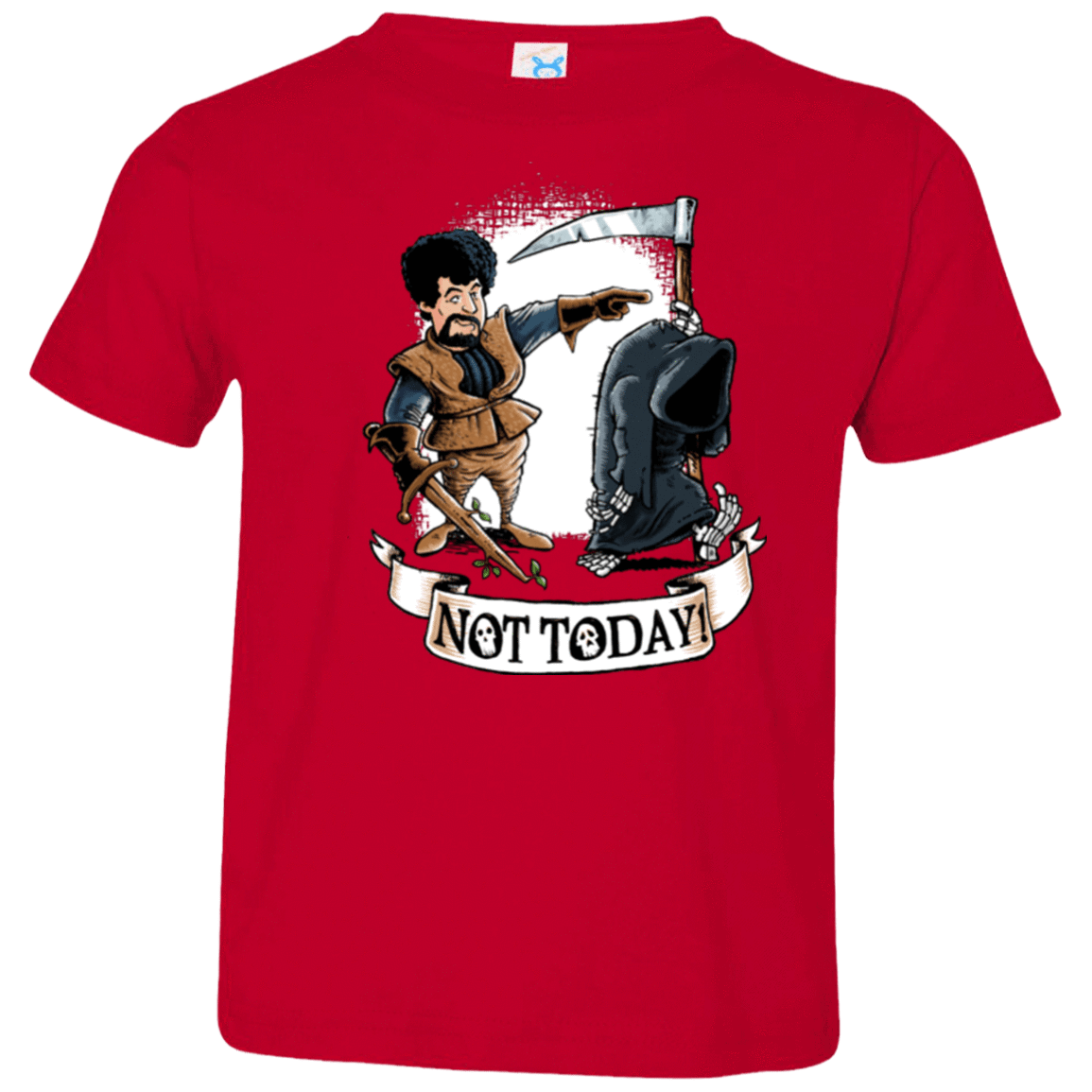 T-Shirts Red / 2T Not Today Toddler Premium T-Shirt