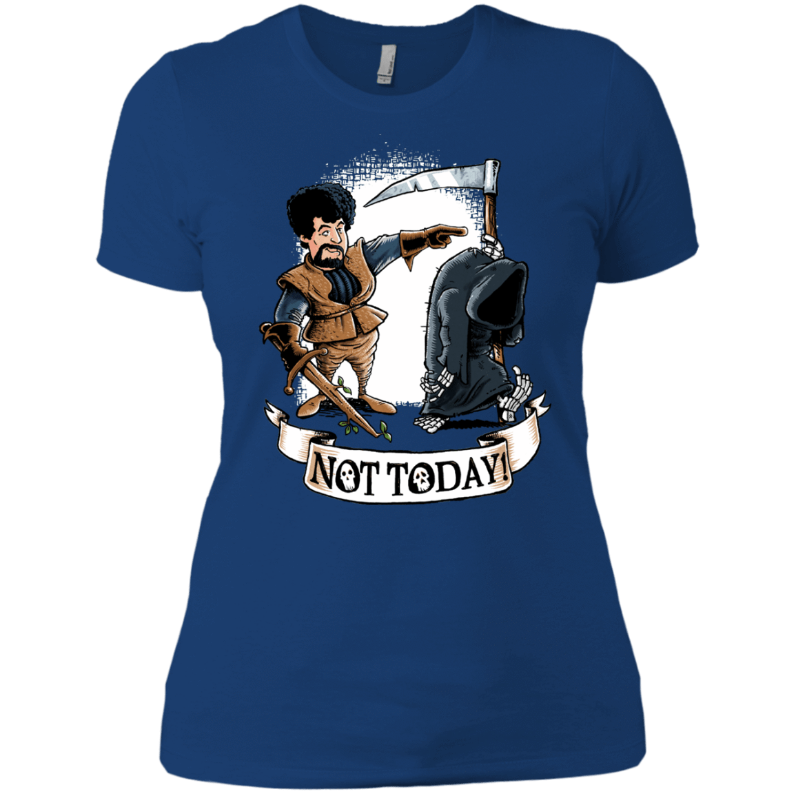 T-Shirts Royal / X-Small Not Today Women's Premium T-Shirt