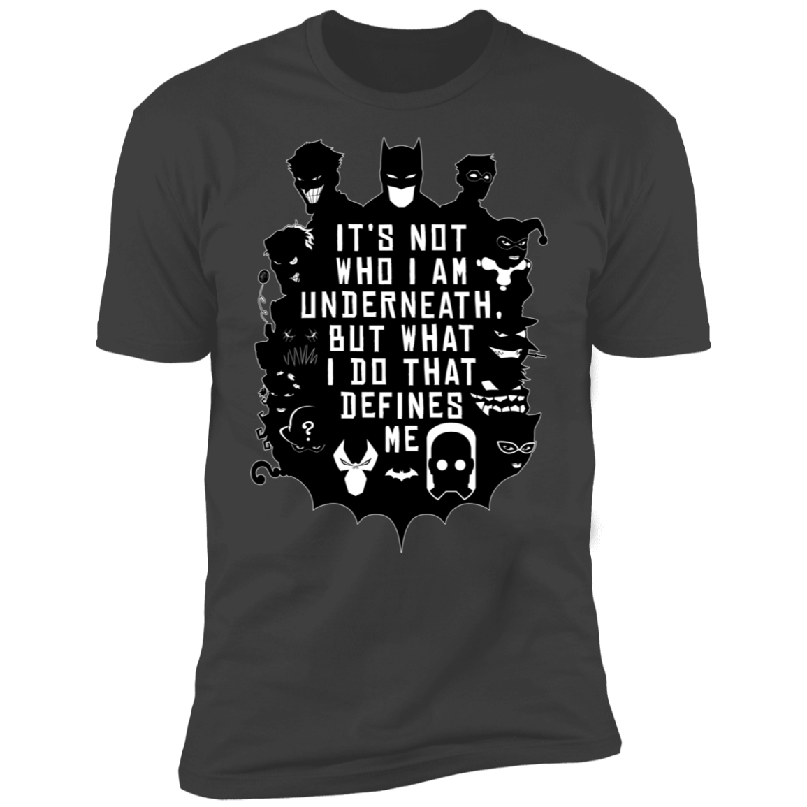 T-Shirts Heavy Metal / S Not Who I Am Underneath Men's Premium T-Shirt